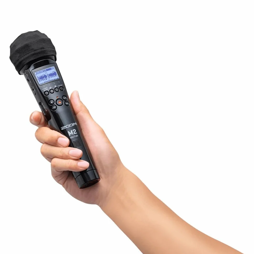 Zoom - M2 MICTRAK - Registratore a due canali in formato microfono Handheld