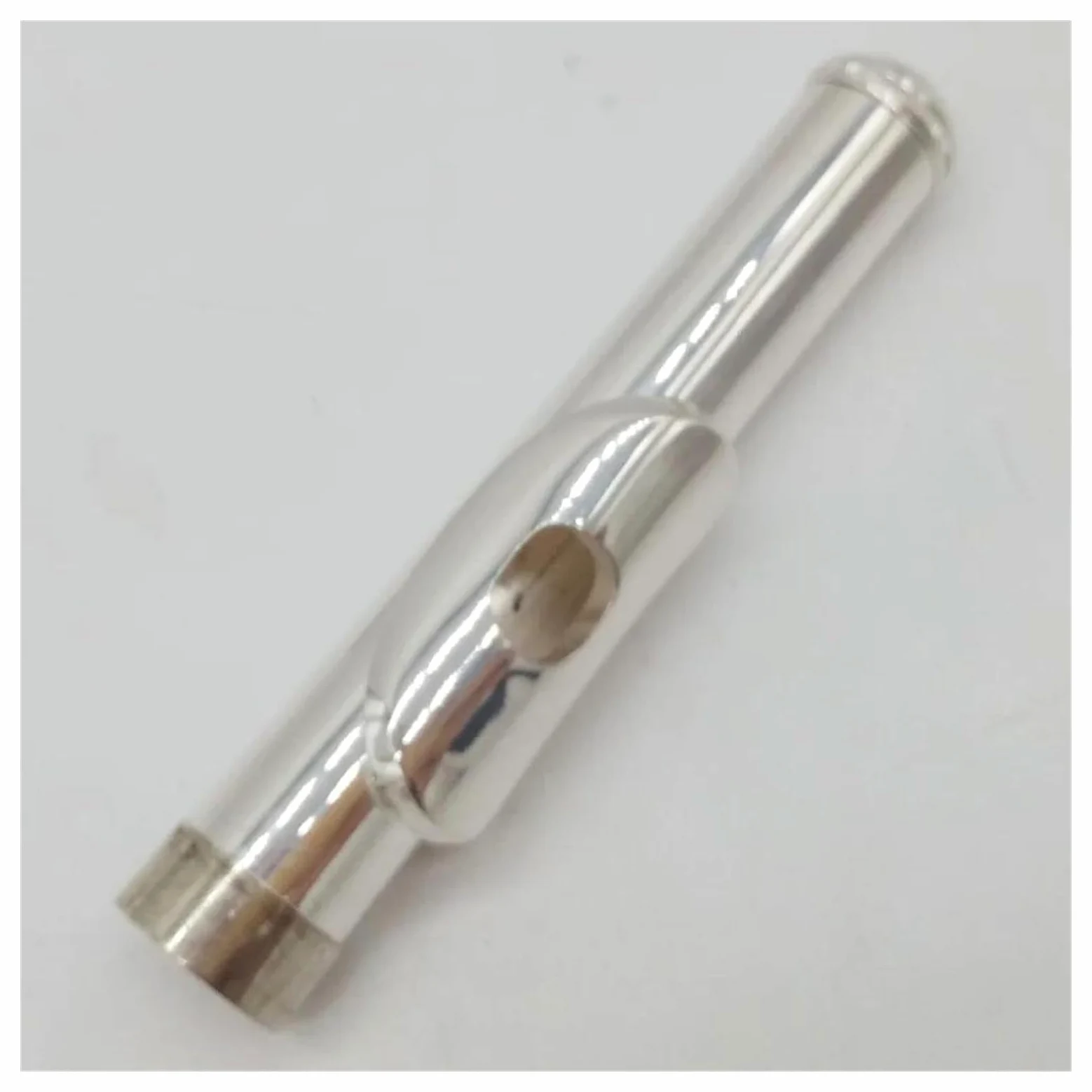 Professionale Flauto Traverso Flauto Placcato Argento Strumento Studente Testata Curva Flauti C Gamba 16 Fori Chiusi Chiave E Flauto