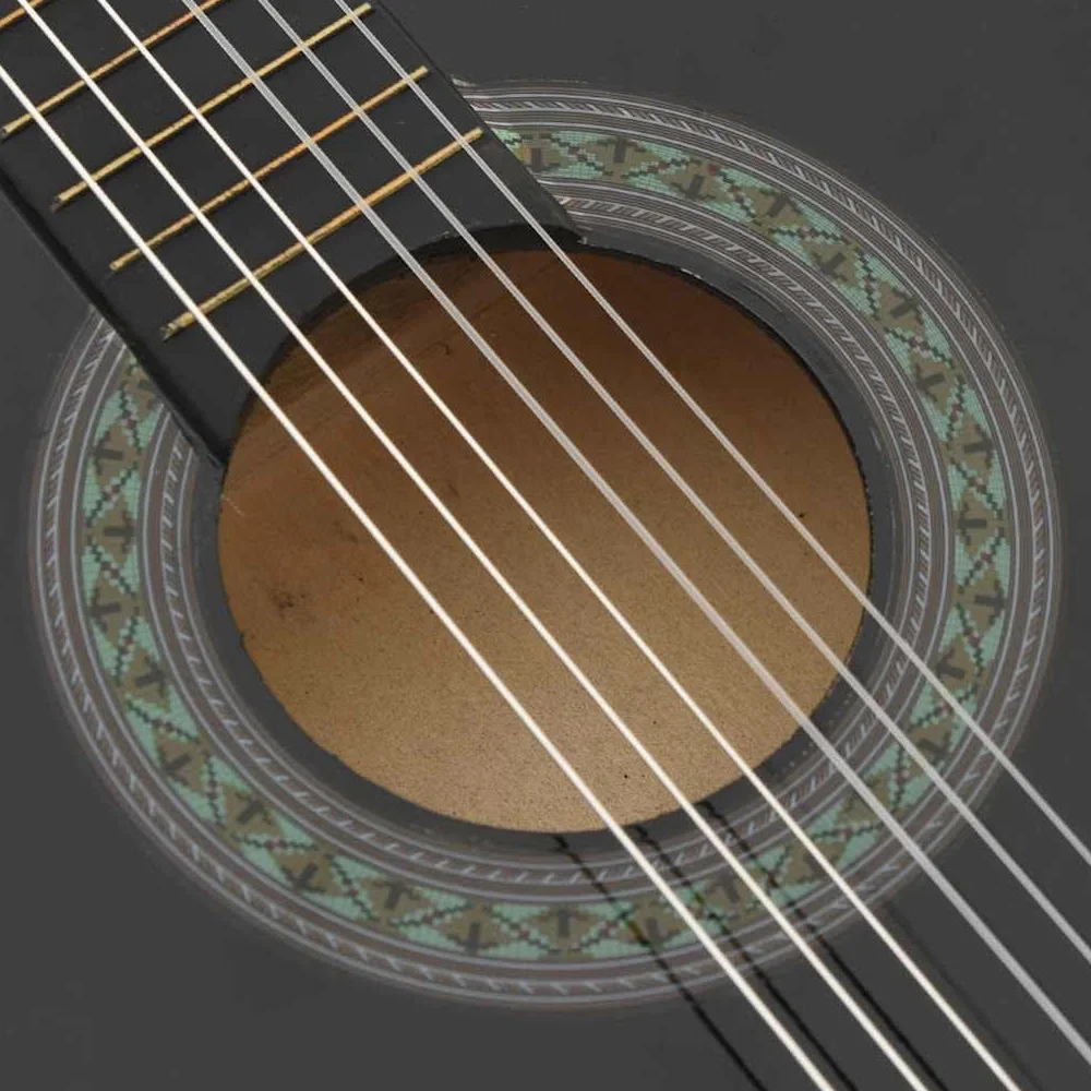 Generico Set Chitarra Classica per Principianti 8 pz Nera 1/2 34",Arte e so,Hobby e Arti Creative,Strumenti Musicali,Strumenti a Corda,Chitarre,Nero,2.05 kg,70127