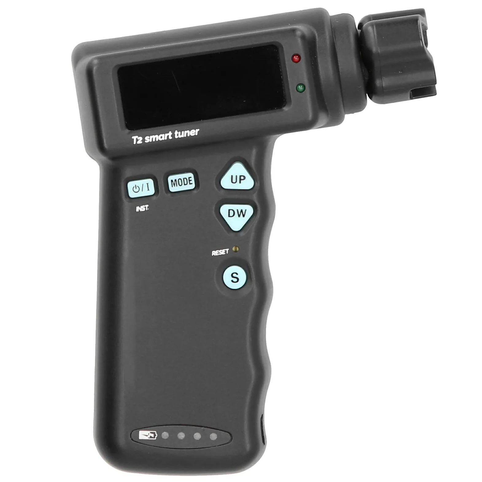 Accordatore Intelligente per Chitarra,Accordatore Intelligente per Chitarra Ukulele Automatico con Cavo USB Accessori per Strumenti Musicali(Nero) Accessori per chitarra