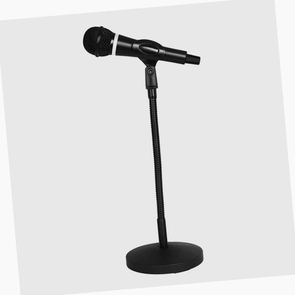 SUPVOX Supporto Microfono Da Tavolo Regolabile Metallo Con Base Stabilizzante Per Uso Gaming e Streaming Asta Telescopica Per Microfono Professionale