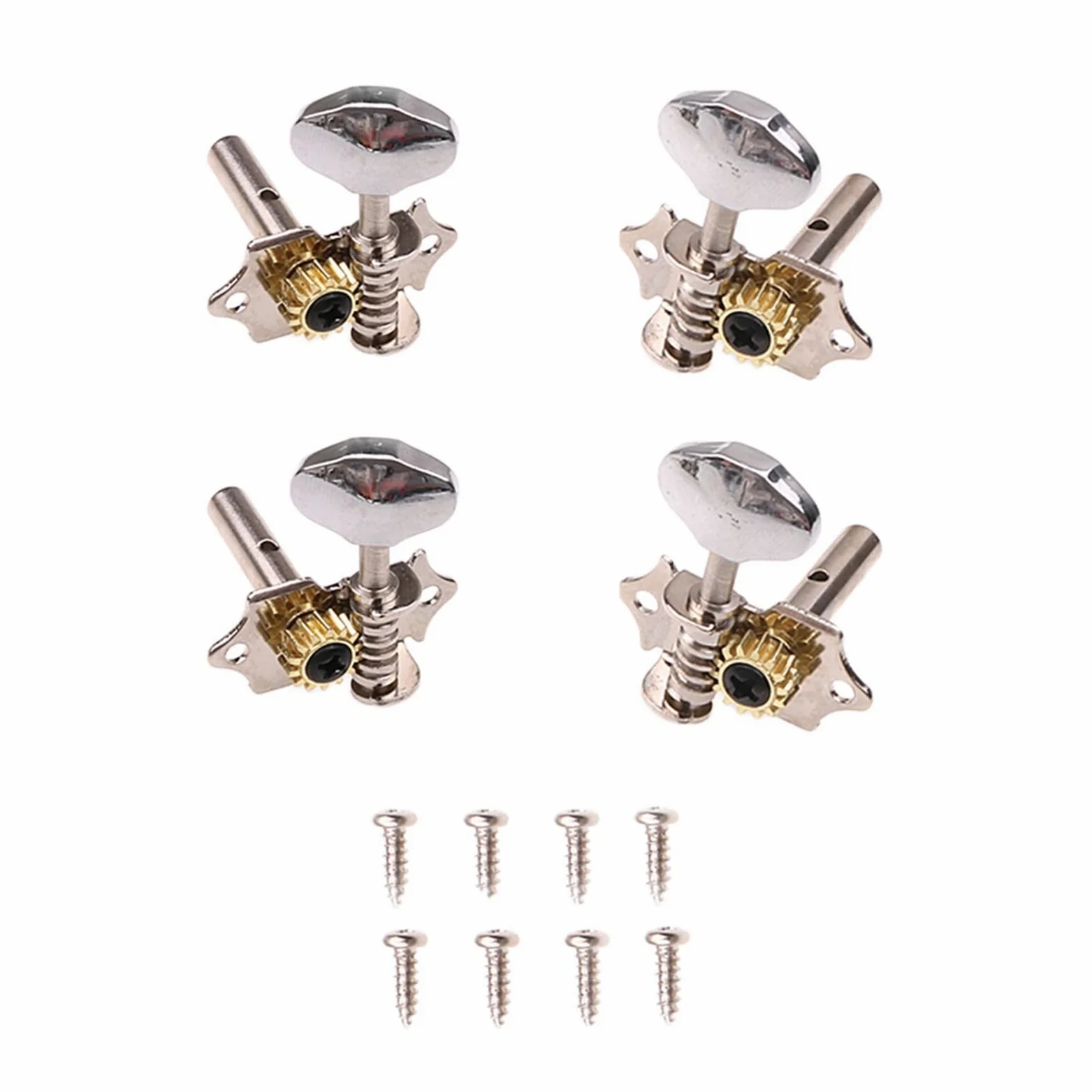 Meccanico accordatore 1 Set Ukulele String Tuning Pygs Sintonizzatori Per Ukulele Uke Chitarra Con Viti