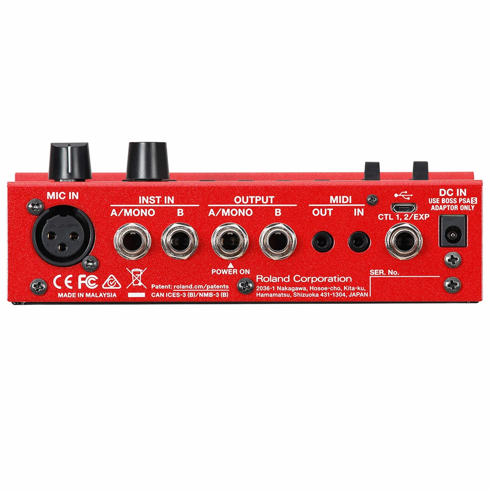 Boss RC-500 Loop Station Looper pedale + alimentatore Keepdrum 9 V