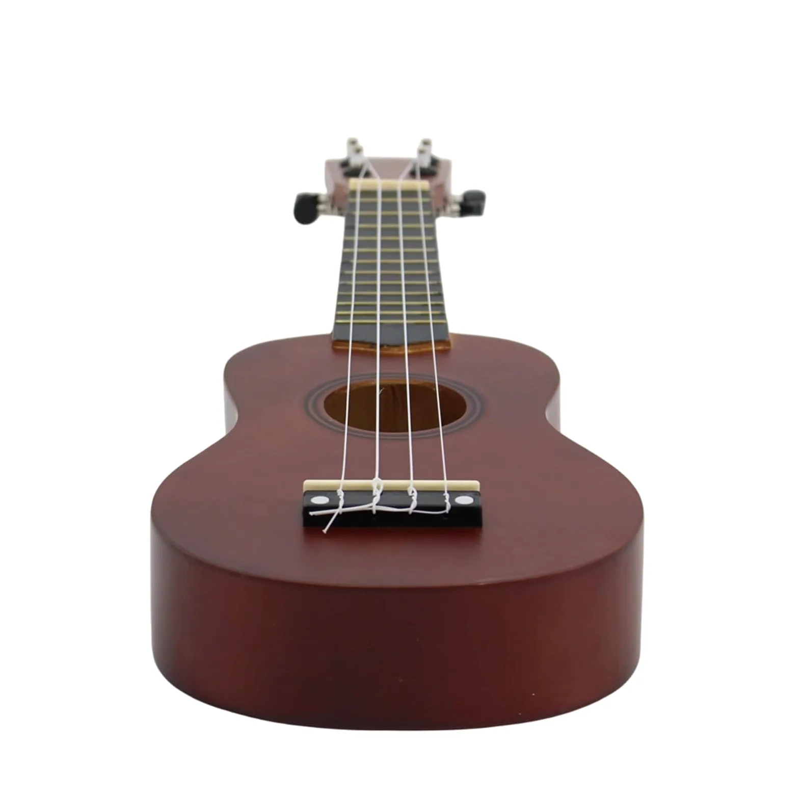 Ukulele Per Principianti Ukulele Marrone Rotondo Da 21 Pollici Adatto A Principianti E Adulti