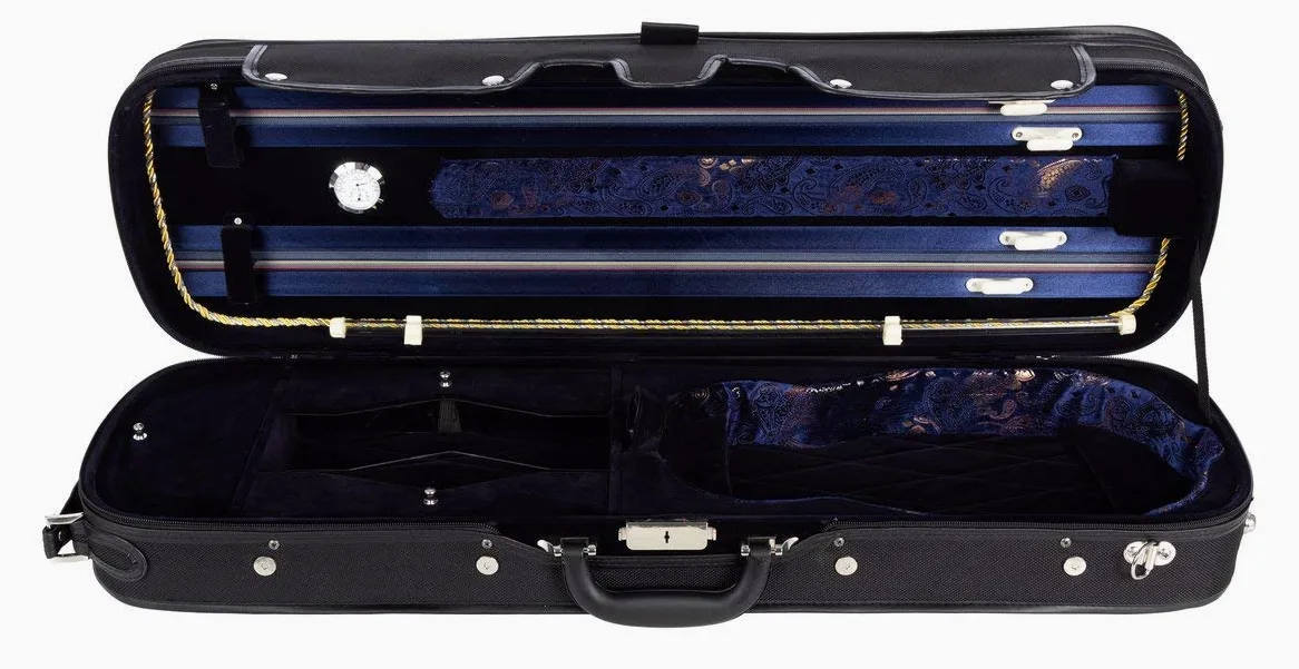 Custodia per violino di legno Lord 4/4 navy blue M-Case