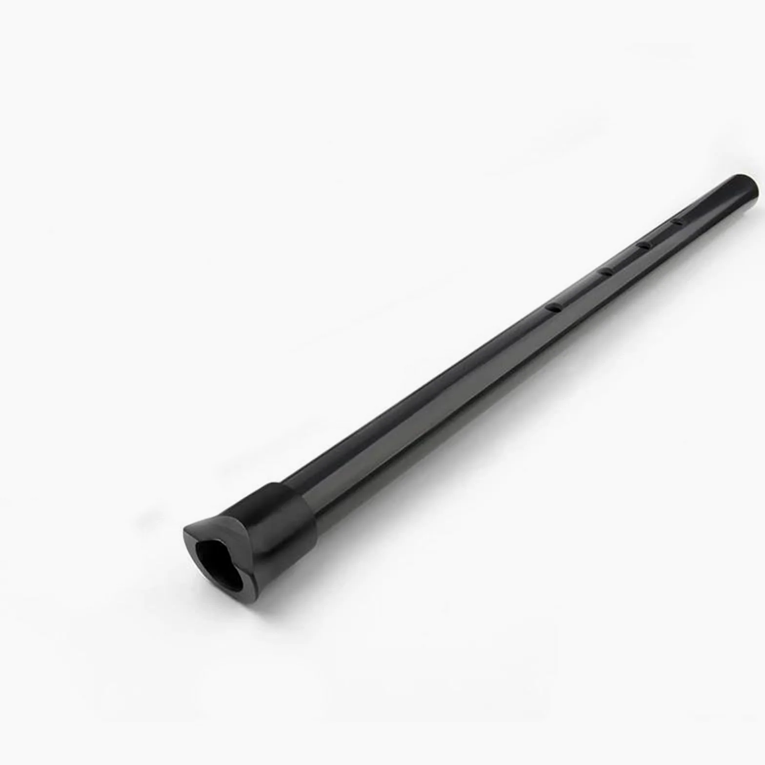 Flauto dolce Shakuhachi in ABS con chiave Re per esercitazioni con borsa adatta ai principianti 5 fori 1.4 1.6 1.8 Flauto Bambù Professionale(1.8)