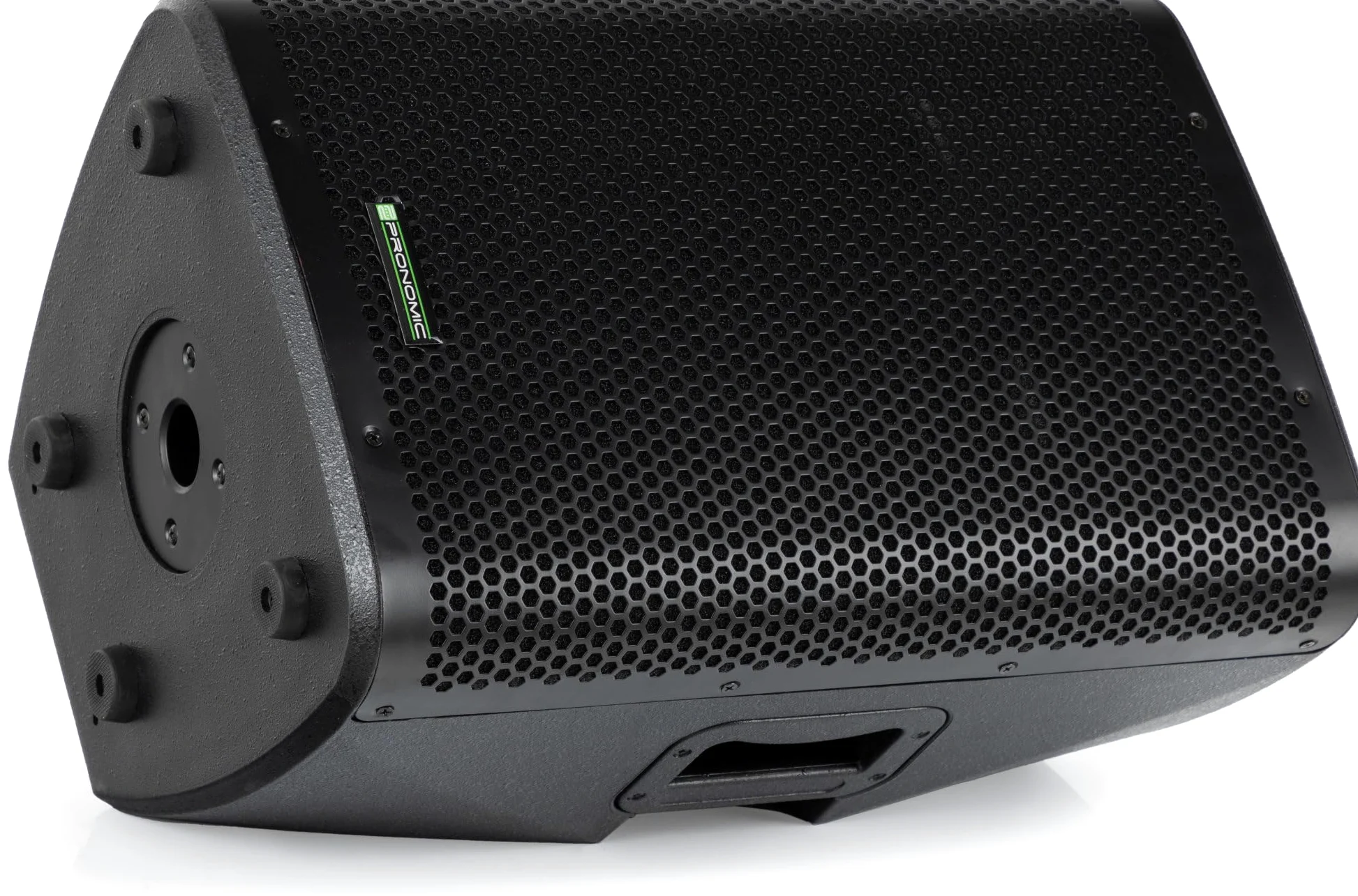 Pronomic C-210 MA Cassa Attiva 10" 400 Watt, Tipo: 2 vie Bi-Amp, 3 kHz | Risposta in frequenza: 65 Hz - 20 kHz, Sensibilità (1m/1W): 92 dB, Impedenza: 4 Ohm, Woofer: 10" (254 mm), SPL: 118 dB, 3 kHz