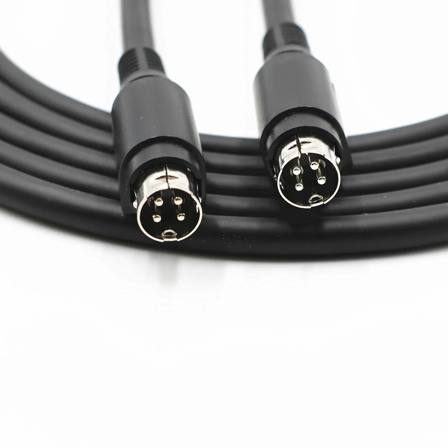 iK iLoud - Cavo di collegamento per altoparlanti master-slave micro monitor, maschio a 4 pin, cavo audio in rame puro ad alta flessibilità, trasmissione del suono senza perdite per monitor da studio