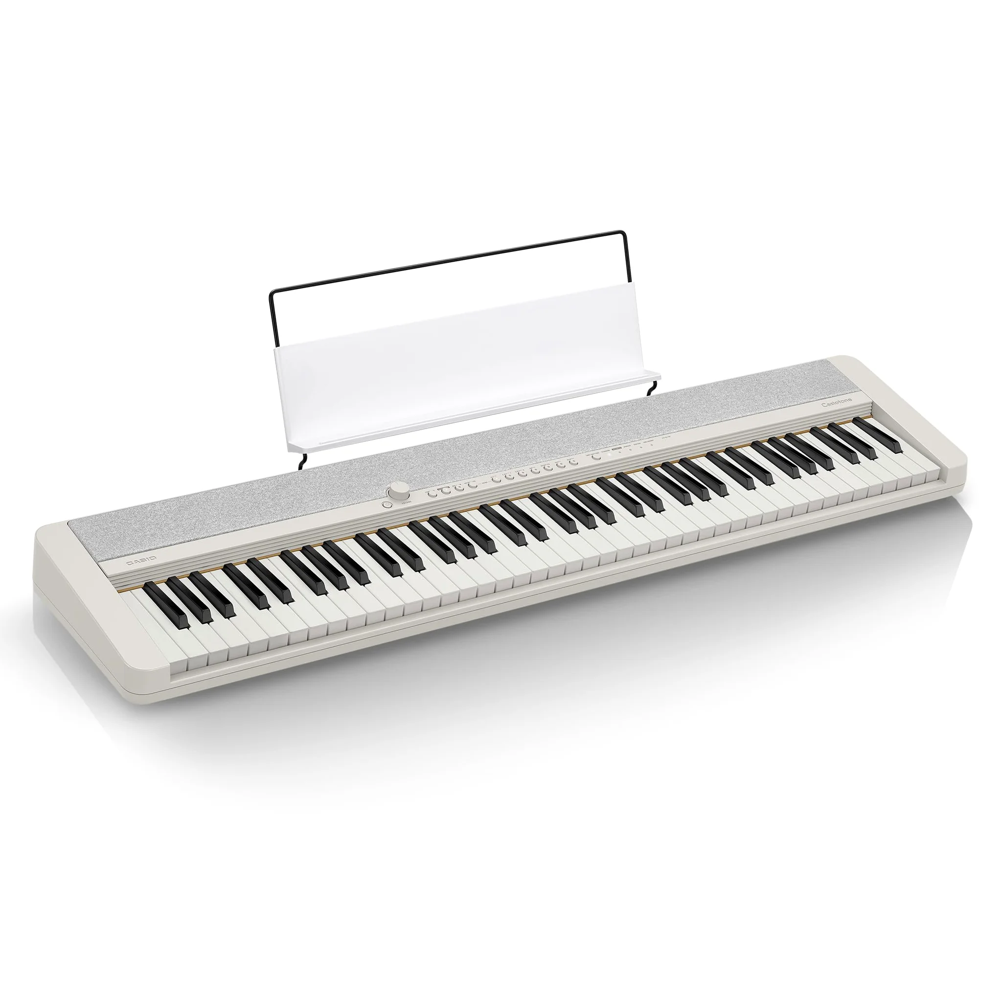 Casio Casiotone CT-S1-76 Tastiera portatile sensibile al tocco a 76 tasti con 61 toni USB, controllo delle applicazioni, altoparlanti stereo per bassi con inviluppo, ingresso AUX, uscita