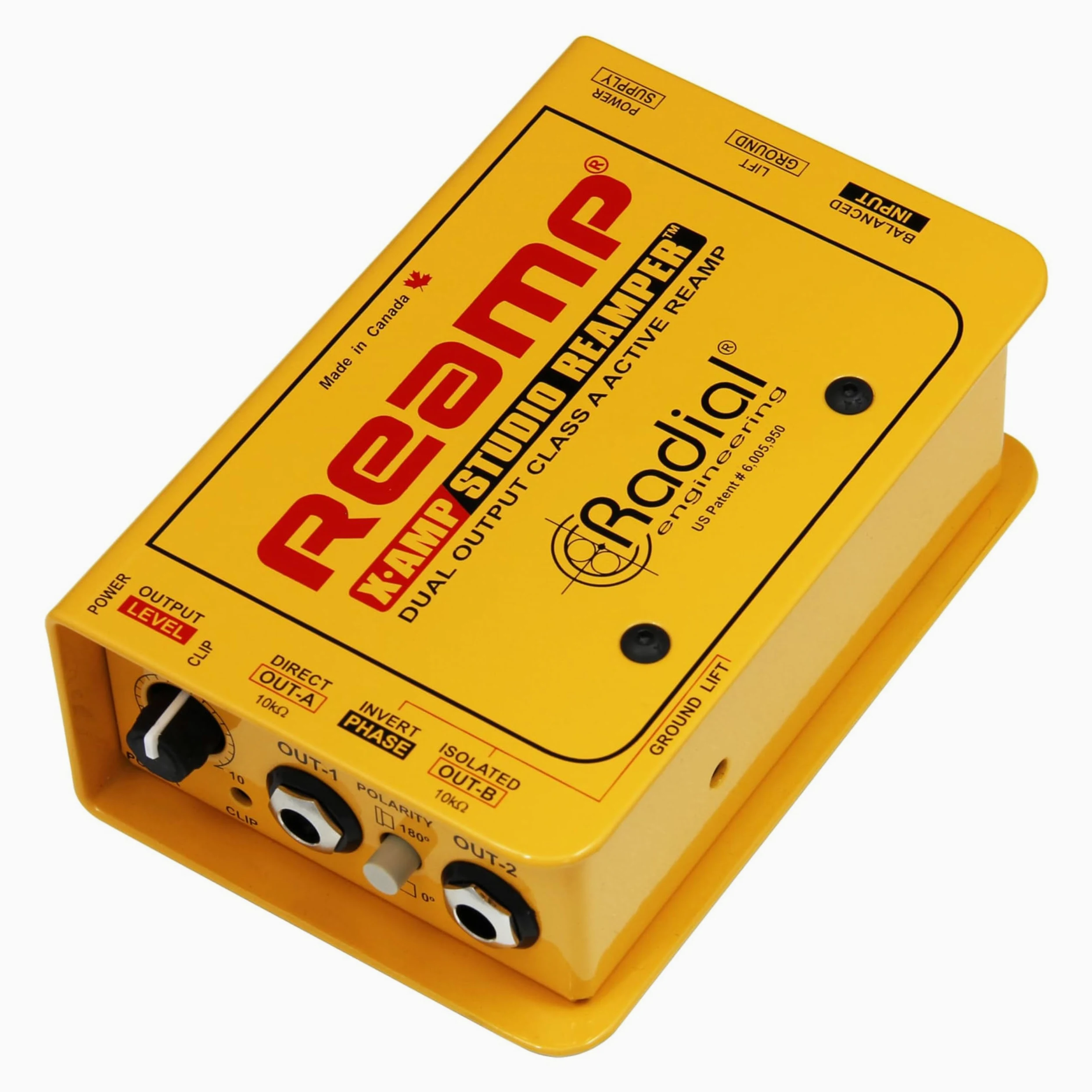Radial X-Amp Active Re-Amper - Scatola di ri-amplificazione