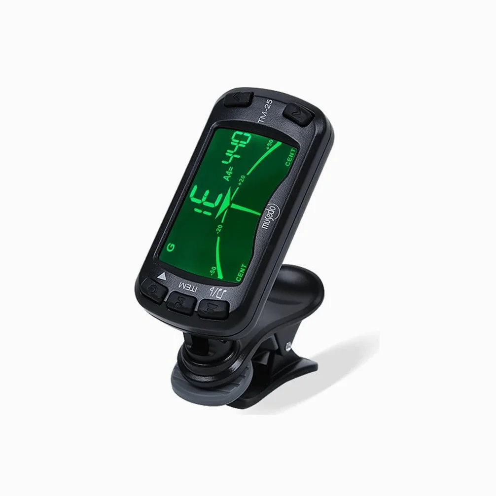 JJJ Tuner di Chitarra dedicato Violino Ukulele Violino Universale sintonizzatore elettronico for Principianti Automatici (Color : TM-25)