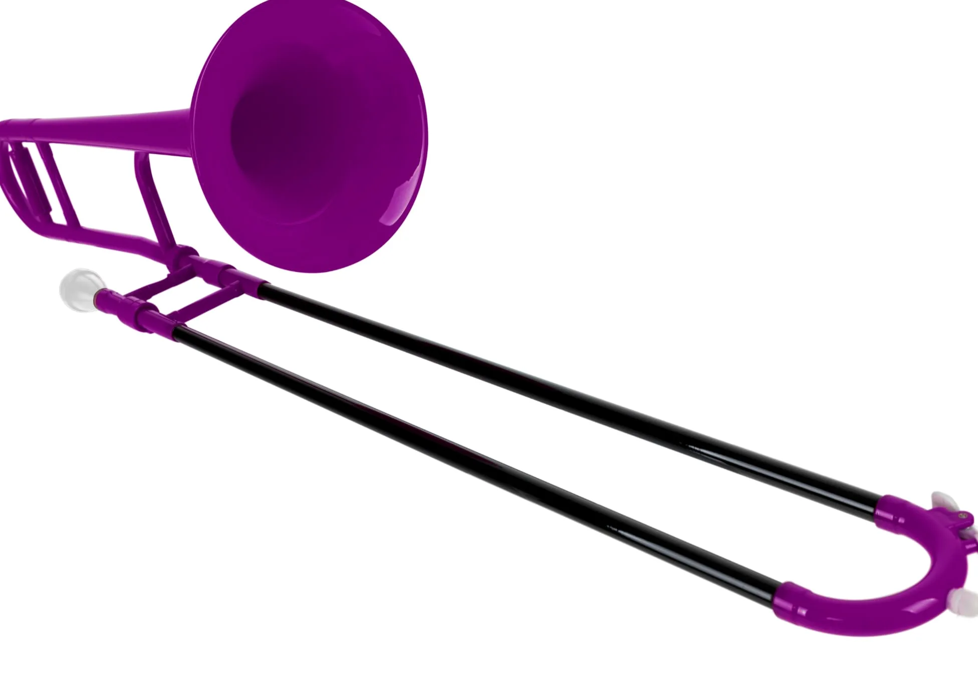 Classic Cantabile MardiBrass Trombone Tenore in ABS - Accordatura Bb - Coulisse in Fibra di Vetro - 660g leggera - Foratura: 12 mm - incl. Bocchino e Gigbag - viola
