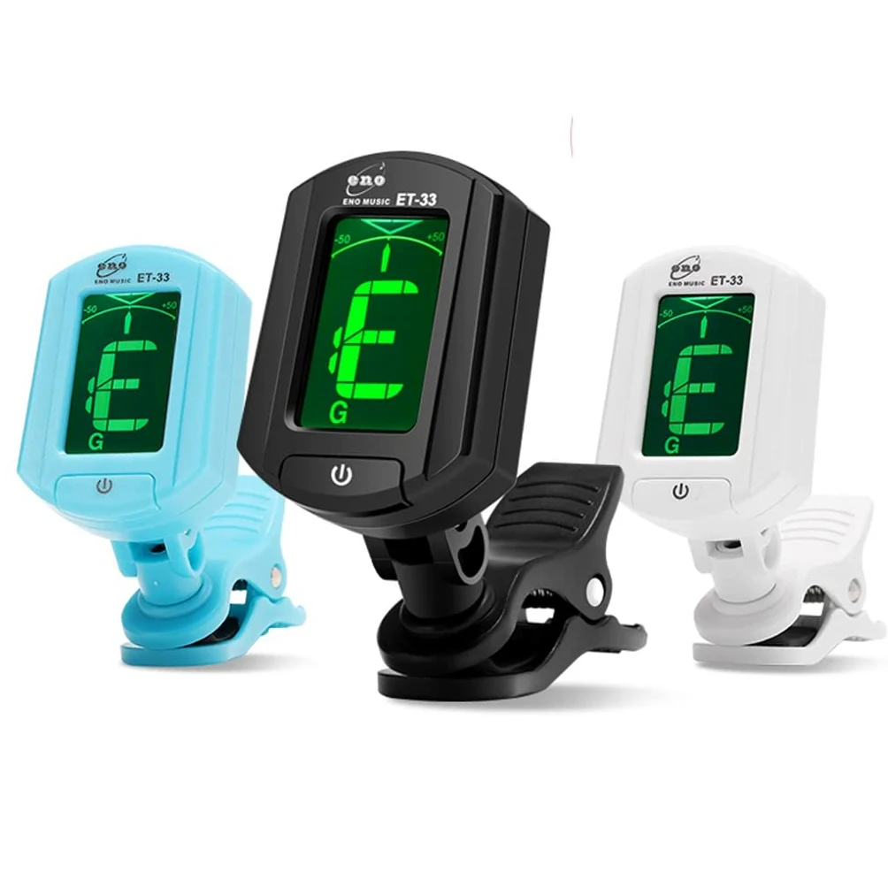 JJJ Sintonizzatore for Chitarra Ukulele Violin Special Tuner elettronico Automatico Professionale Tre Colori (3pcs)