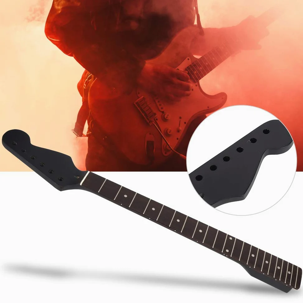 Elprico Robusto Manico per Chitarra Elettrica con 22 Tasti in Acero e Palissandro per gli Amanti della Musica