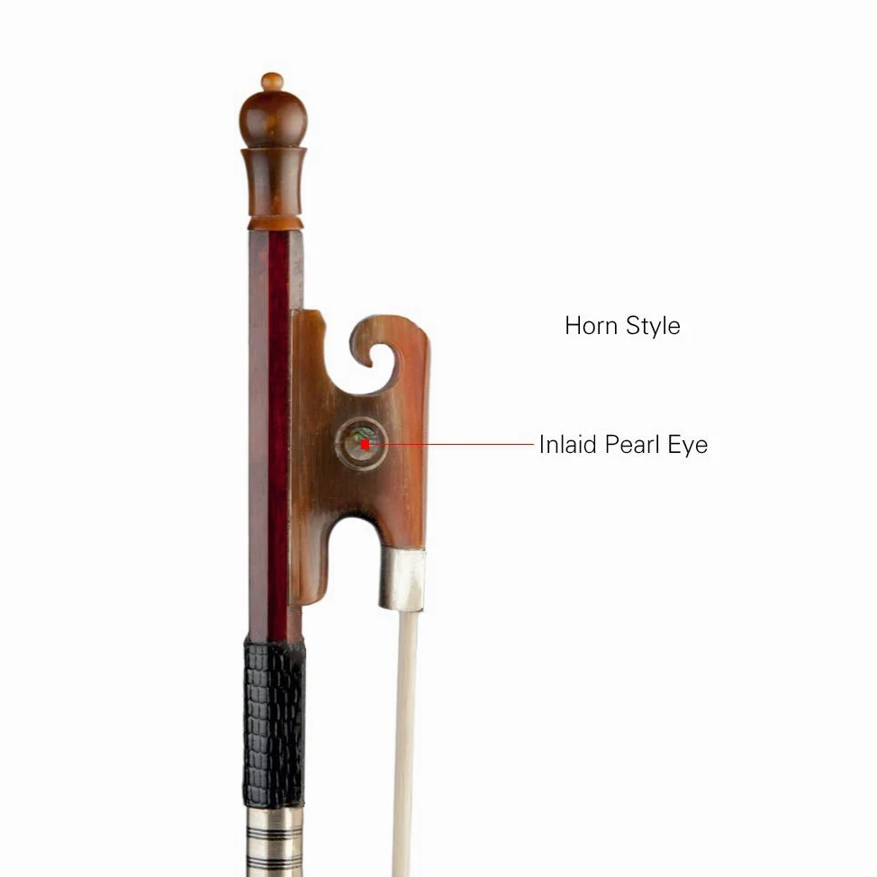 violino Pernambuco 4/4 Full Size Violino Archetto Violino Ben Equilibrato Corno Stile