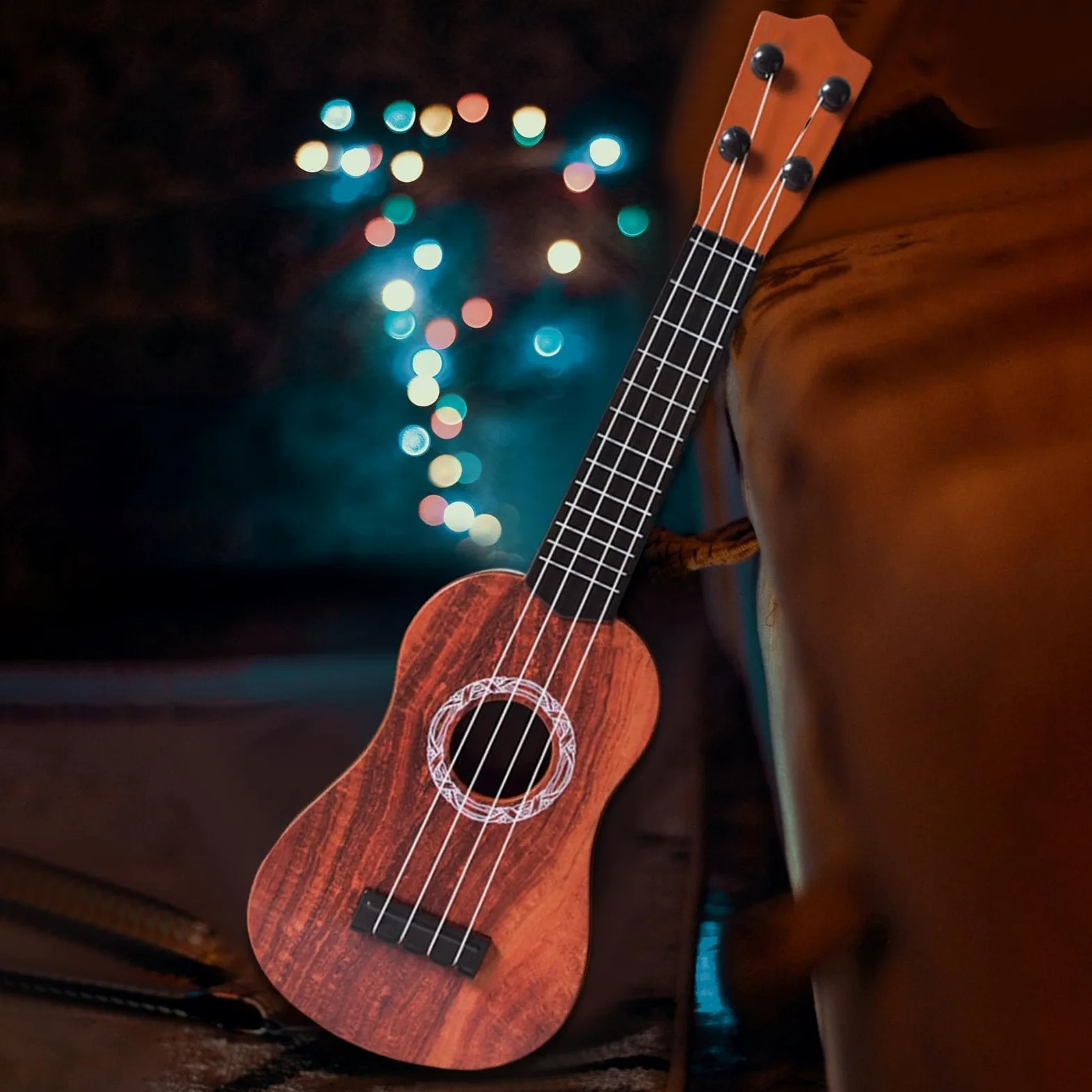 Principianti Ukulele Strumento Musicale Ukulele Da 21 Pollici A 4 Corde Soprano Per Principianti Facile Suonare
