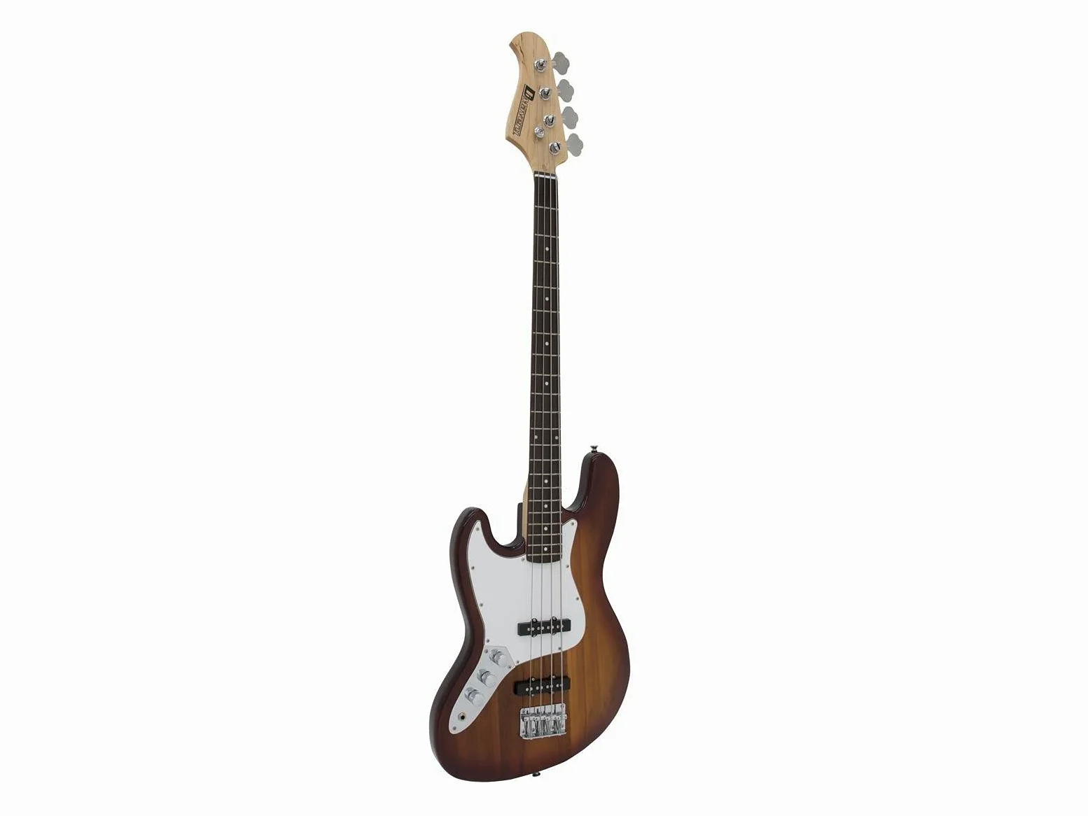 DIMAVERY JB-302 - Basso elettrico LH, sunburst | Basso elettrico per mancini