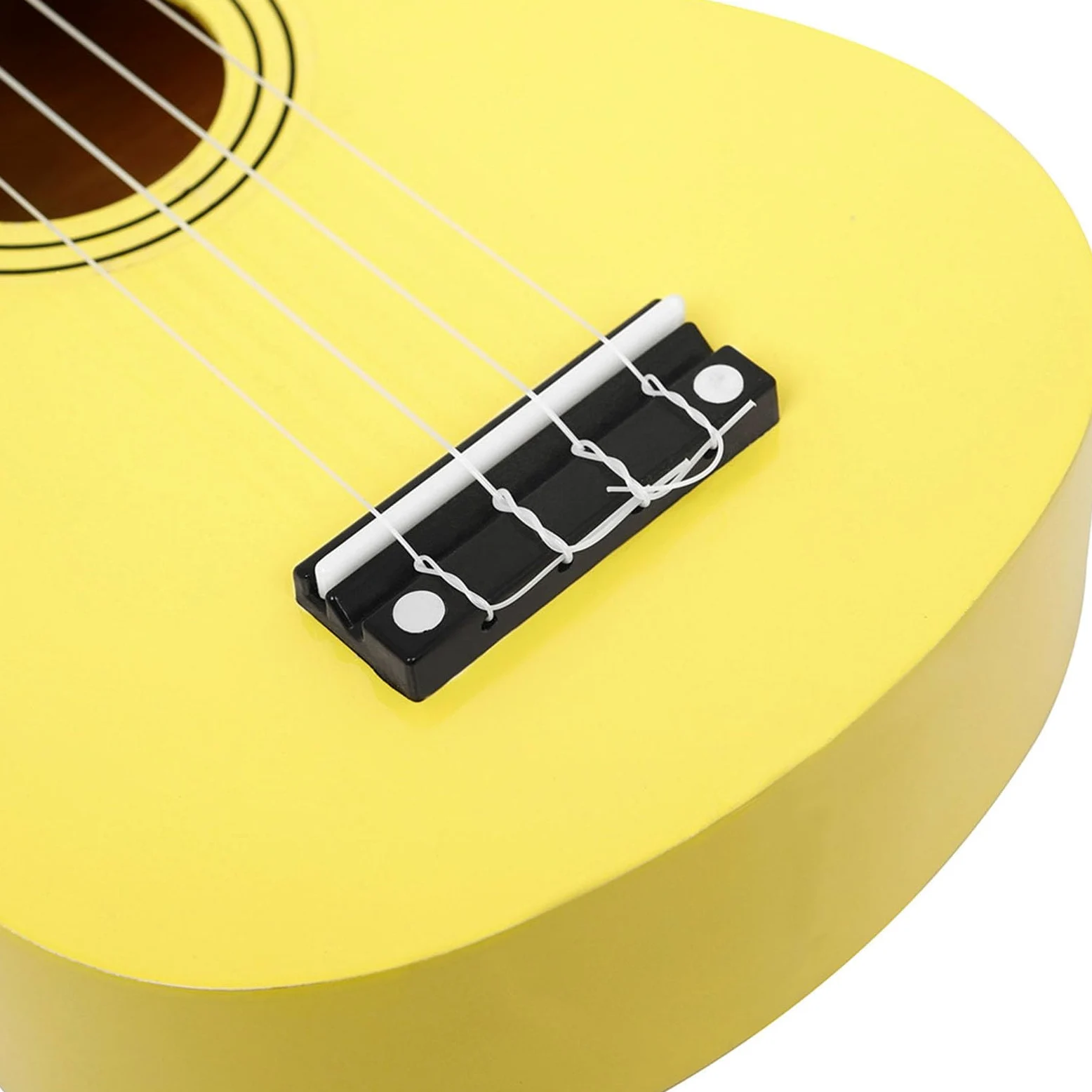21Inch Legno Ukulele Chitarra 4 Corde Strumenti Musicali Apprendimento Educativo Tutorial Primario Per Studenti Principianti