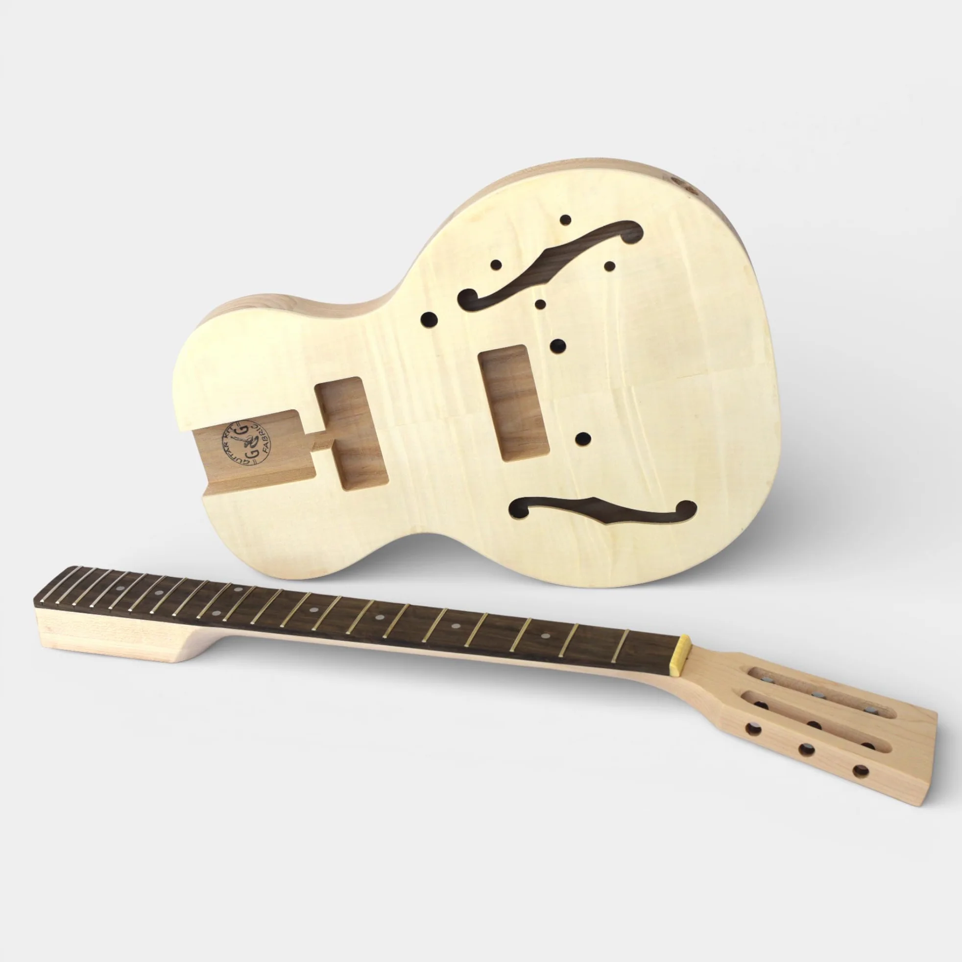 Kit Chitarra - Acoustic Electric Parlor, Flame Top