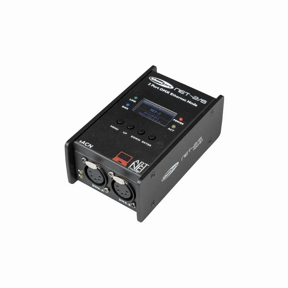 Showtec NET-2/5 POCKET Artnet-Node - Accessorio per console di illuminazione