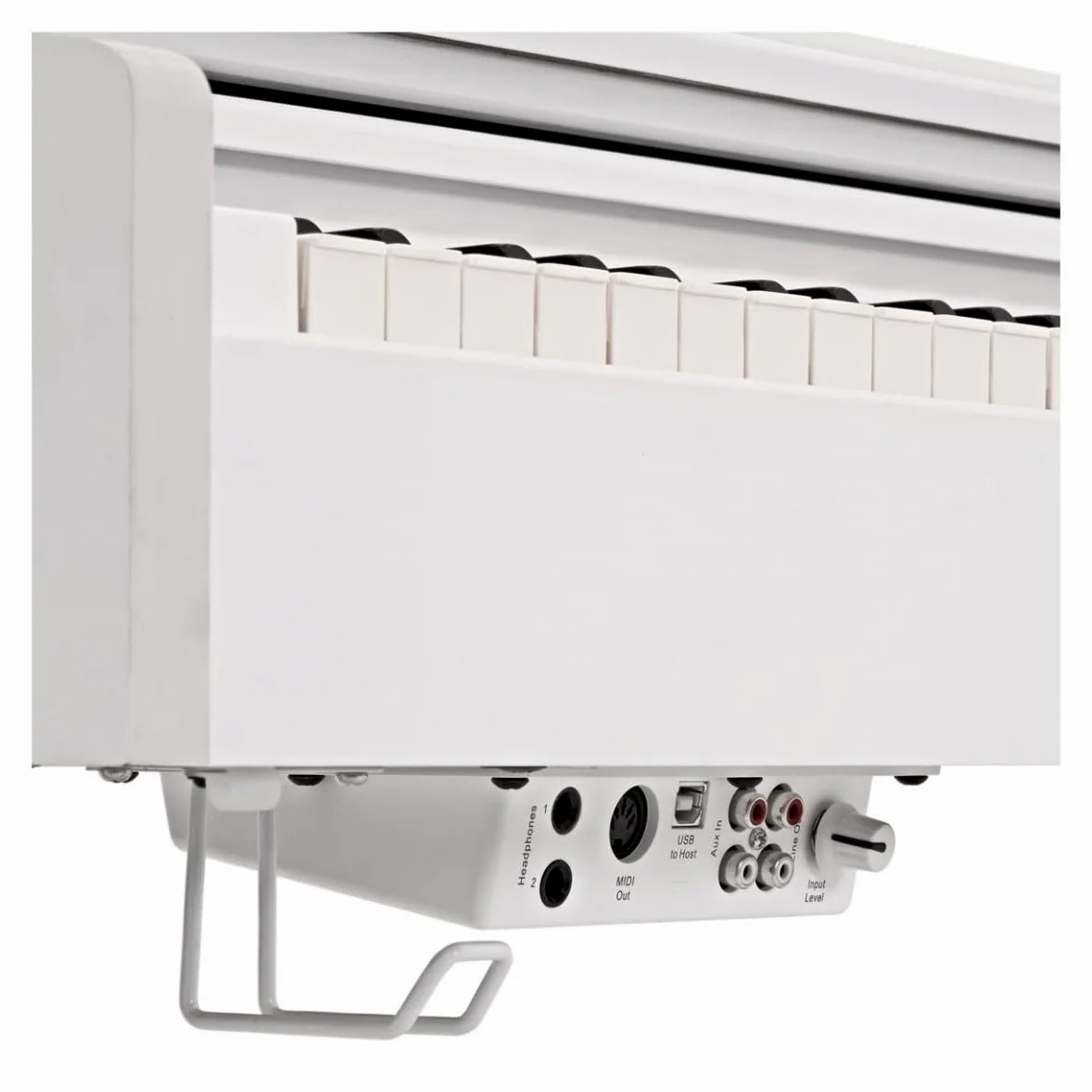 DP-10X Pianoforte digitale bianco 88 tasti pesati con sgabello e cuffie | Motore sonoro stereo multi-timbrico, tre pedali, registrazione USB e memoria interna, metronomo integrato