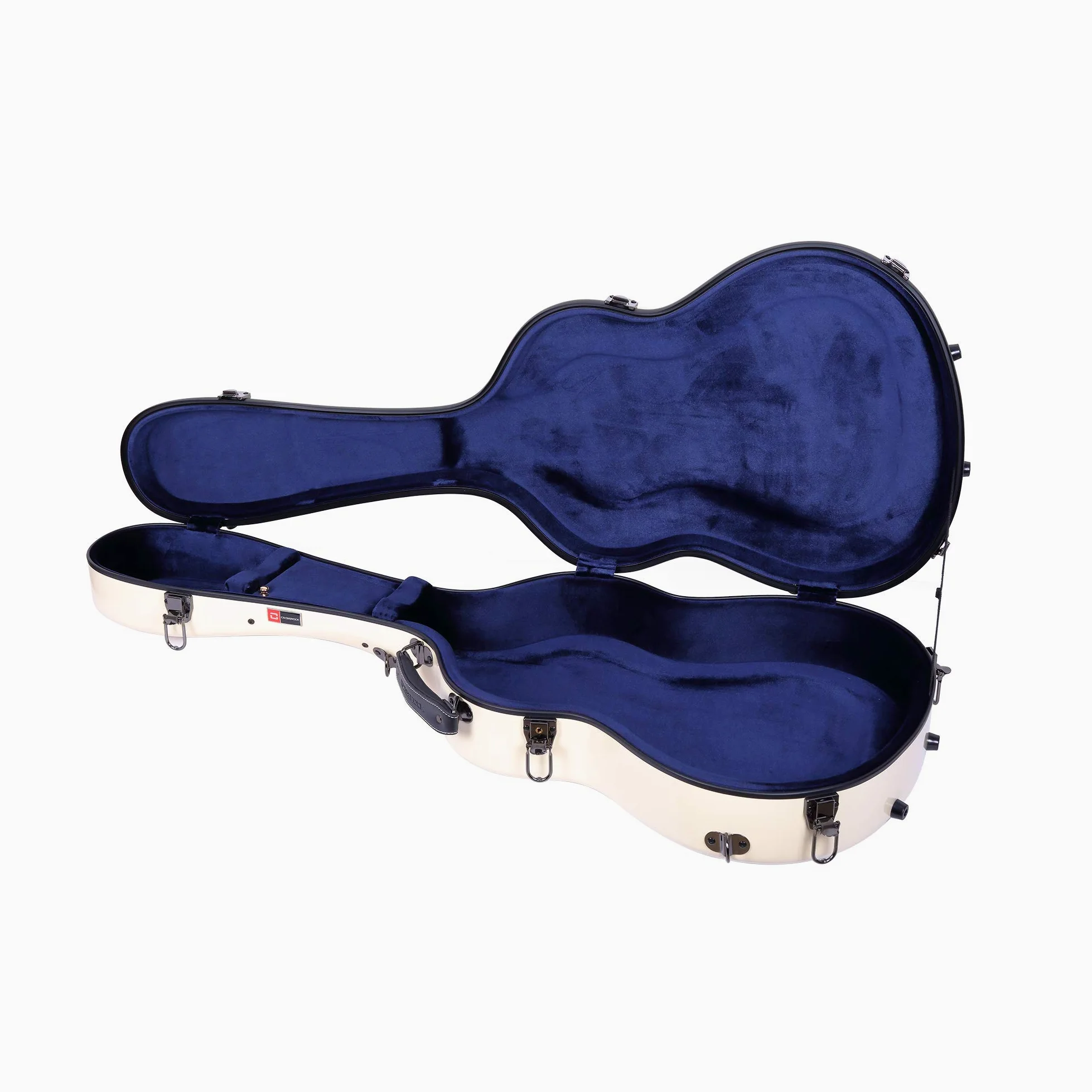 Crossrock CRW500 Basic Series Classical Guitar Case,Multi—ply Wooden Case in legno nero