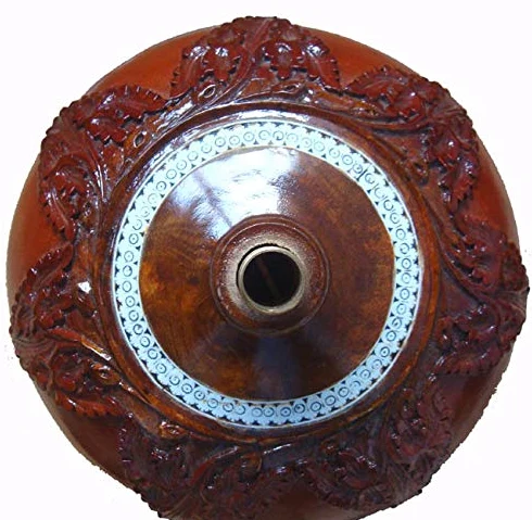 Risonatore per Sitar indiano in legno di cedro. 'Beautiful' Tumba ricambio per Ravi Shankar Sitar