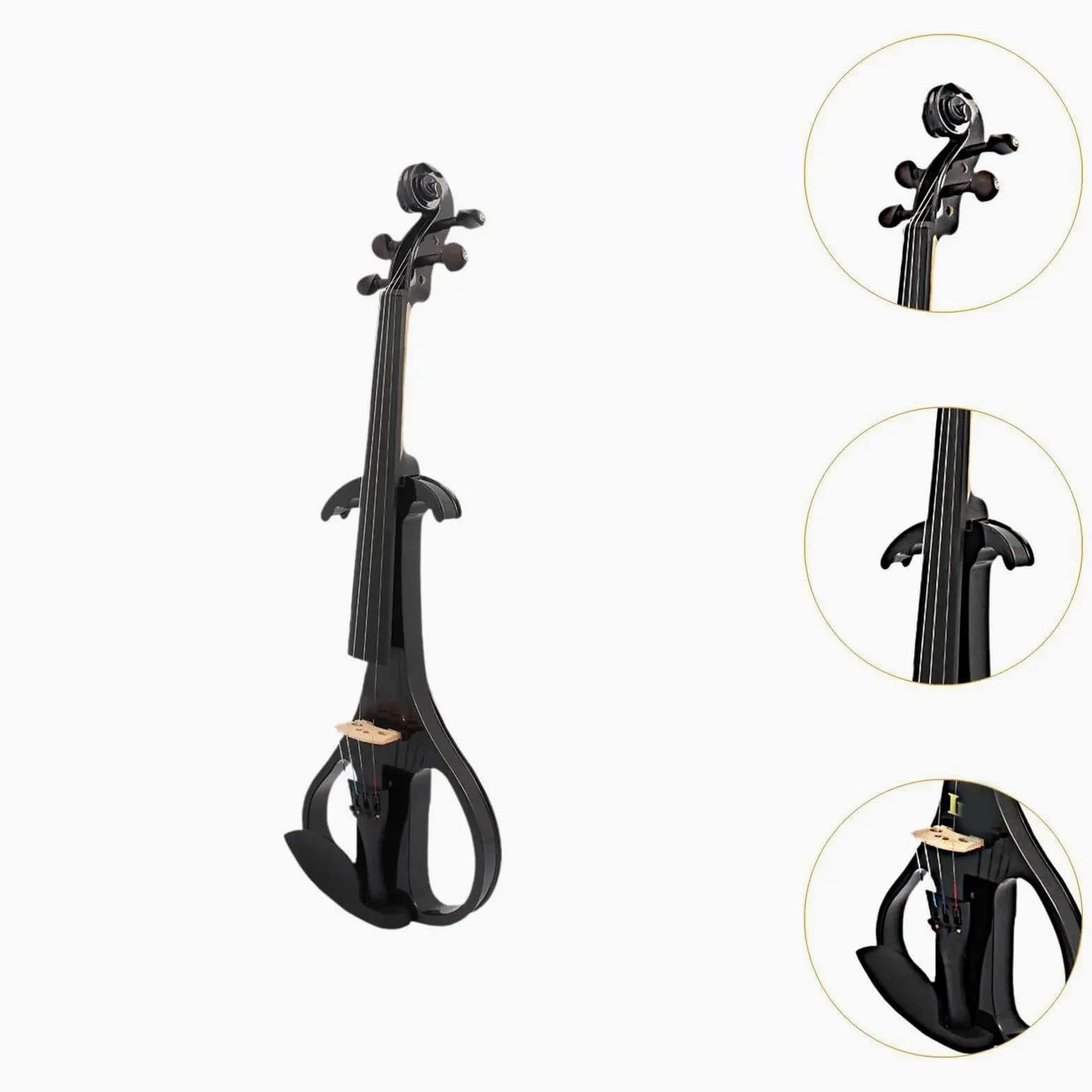 Violini Acustici Il Set Di Violino Elettronico Include Accessori
