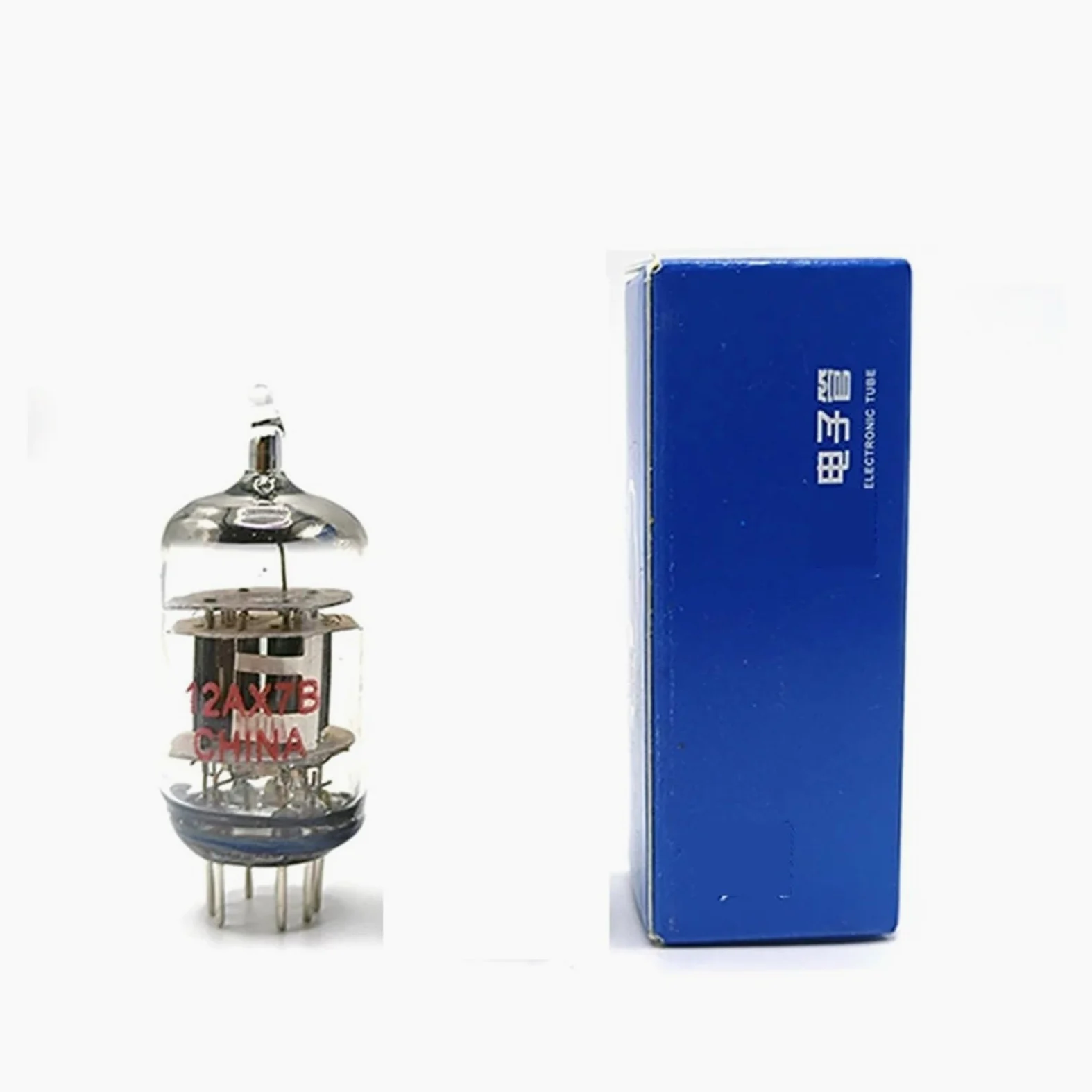 Il tubo 12AX7B 12AU7 sostituisce ECC83/ECC82/6N4 for il preamplificatore a valvole HIFI preamplificatore fai da te amplificatore audio(12AU7,2 pcs)
