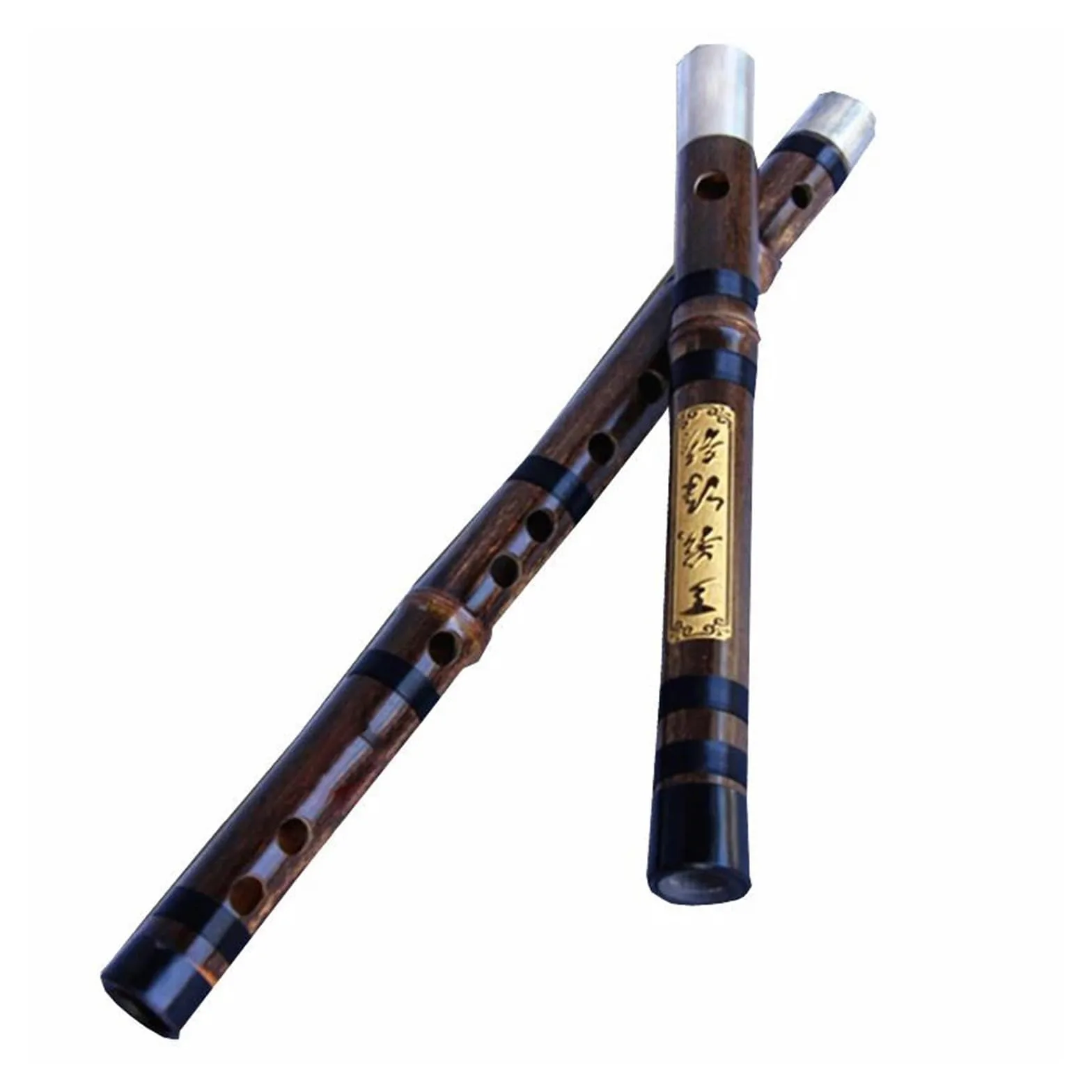 Flauto Bambù Flauto di bambù Flauto da concerto a due sezioni Strumenti musicali Flauto traverso di bambù Flauto professionale(E Key)