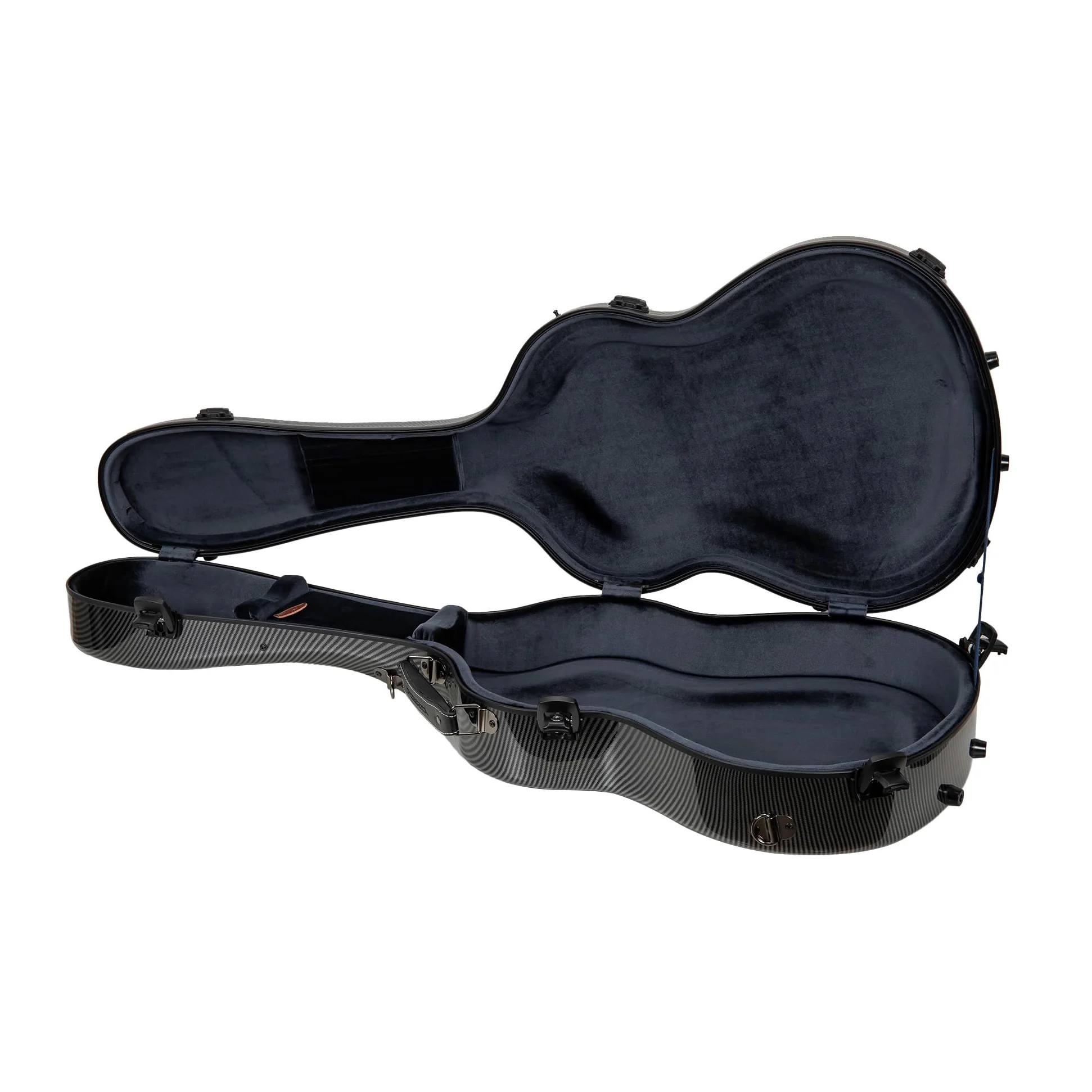 Crossrock Custodia classica per chitarra di alta qualità, Nero, 4/4 Classical, 4/4 Classico