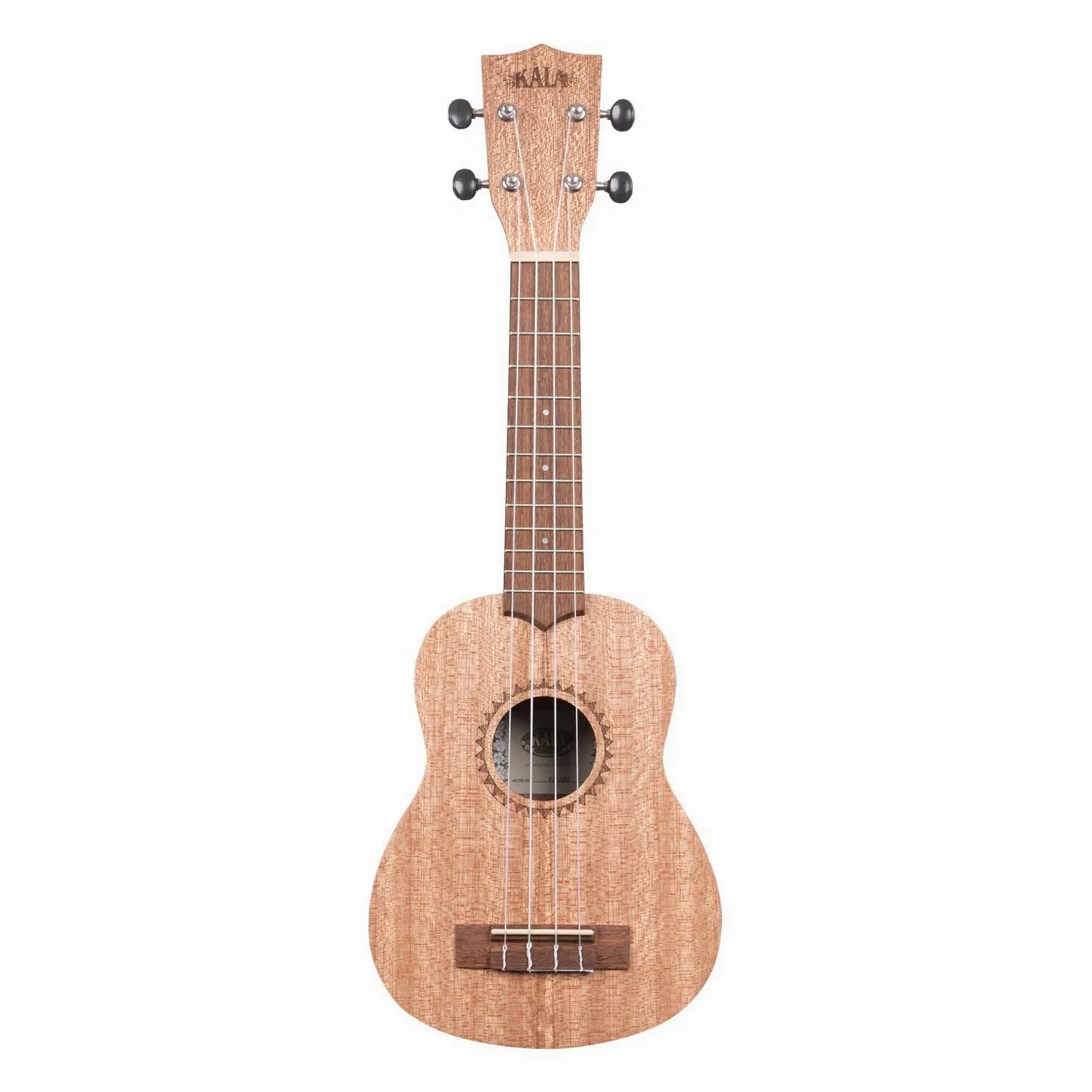 Kala KA-20S Ukulele Soprano Bambini Adulti e Principianti, Ukulele Scuola Media in Meranti per Musicisti Esperti e Nuovi con Custodia Inclusa, Strumenti Musicali Bambini a Corda, Satinato
