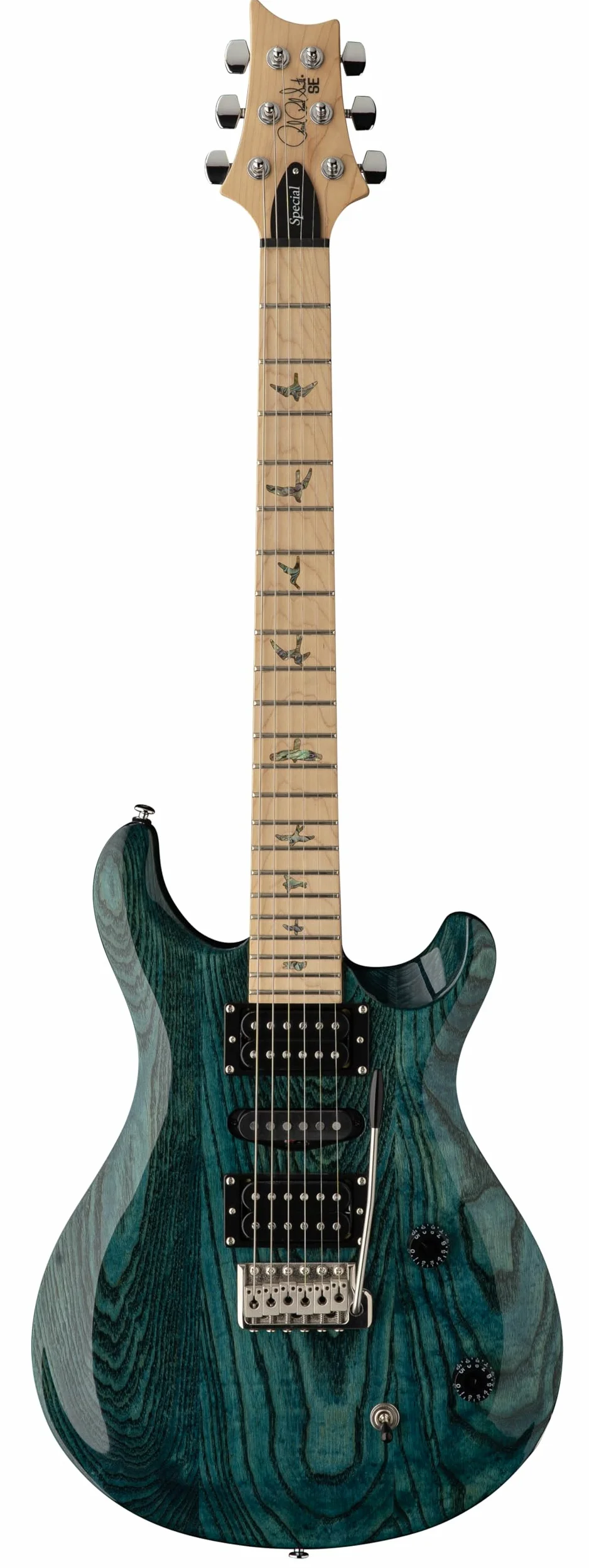 PRS SE Swamp Ash Special Guitars Chitarra Elettrica, Iri Blue con Gigbag, Destra, Guitars (112886::IB:)
