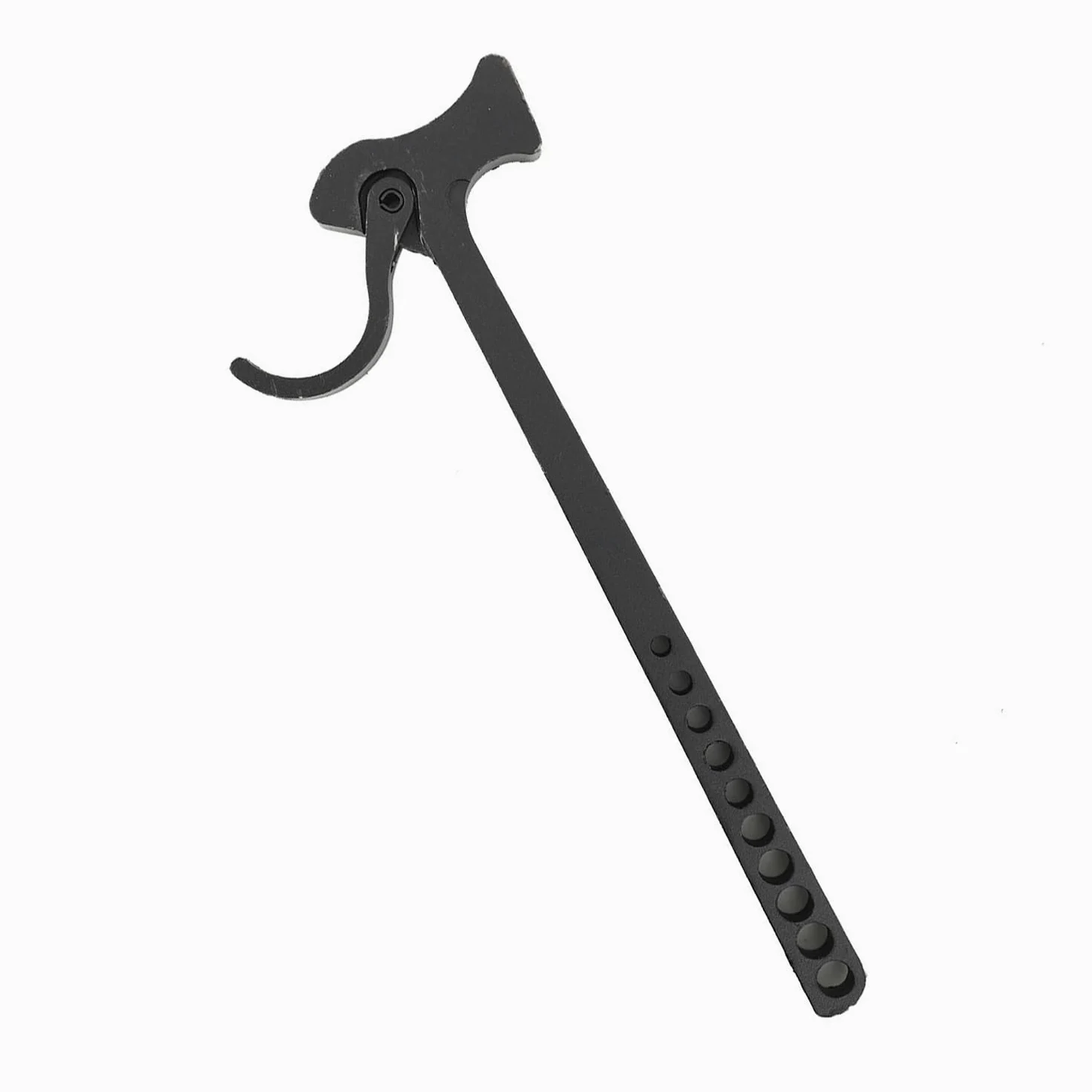 Martello per Tralicci, Martello per Traverse da Palcoscenico in Ferro Nero, per Traverse con Diametro di 48-51 mm, per la Costruzione di Travi e Pedane da Palcoscenico(Nero)