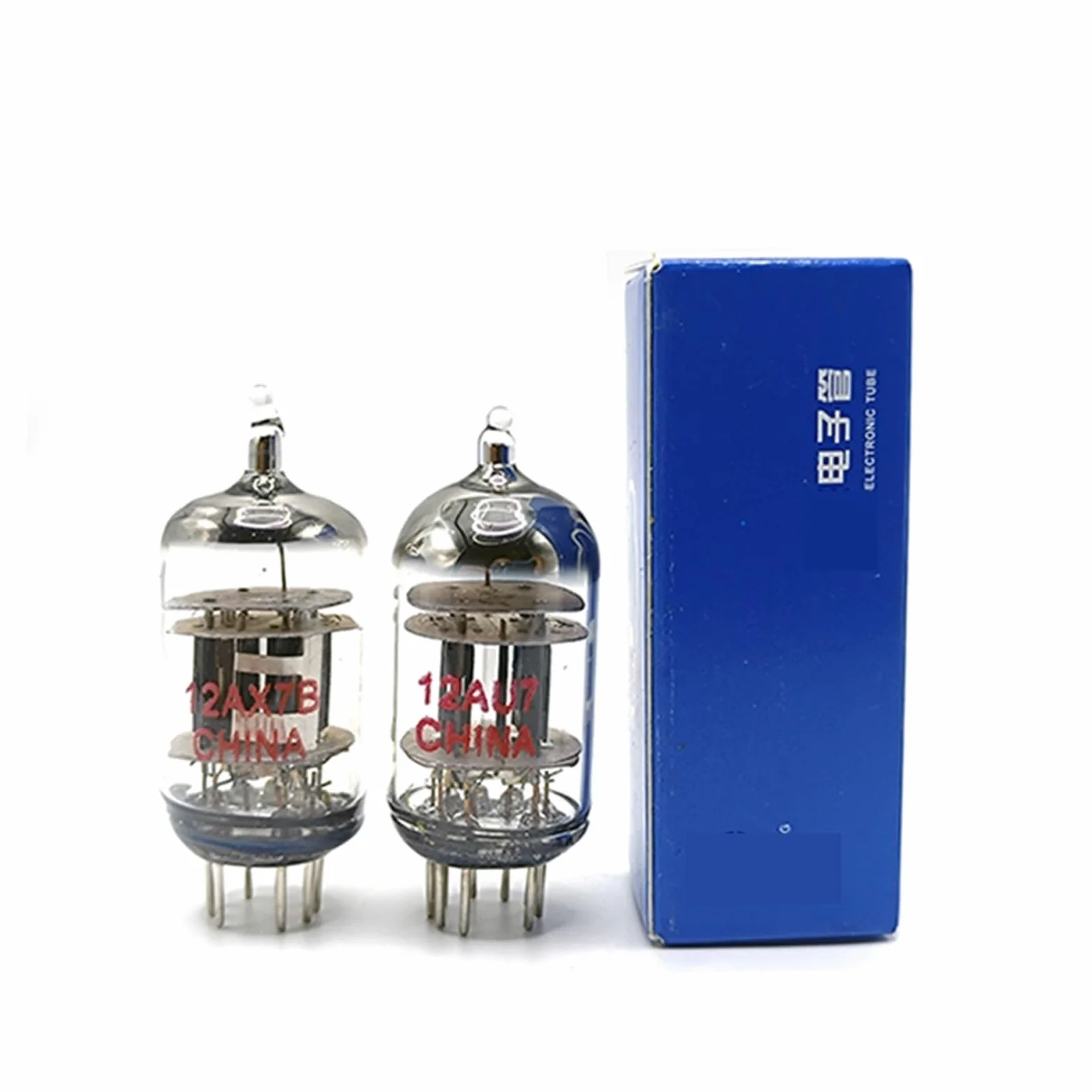 Il tubo 12AX7B 12AU7 sostituisce ECC83/ECC82/6N4 for il preamplificatore a valvole HIFI preamplificatore fai da te amplificatore audio(12AU7,2 pcs)