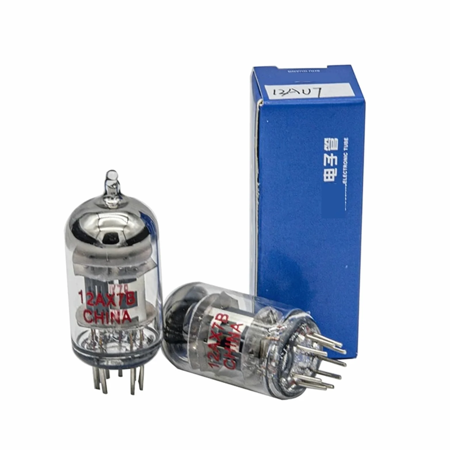 Il tubo 12AX7B 12AU7 sostituisce ECC83/ECC82/6N4 for il preamplificatore a valvole HIFI preamplificatore fai da te amplificatore audio(12AU7,2 pcs)