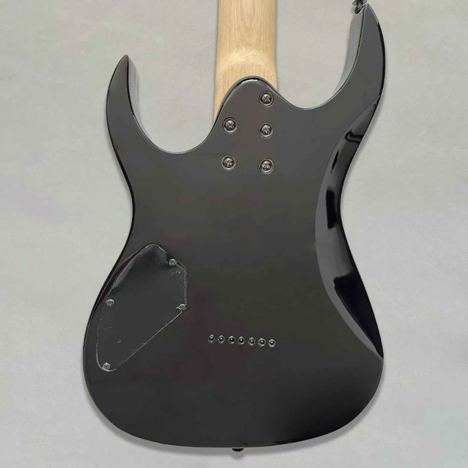 Chitarre Elettriche Adulti Chitarra Elettrica A 7 Corde Con Corpo In Mogano E Pickup Humoke