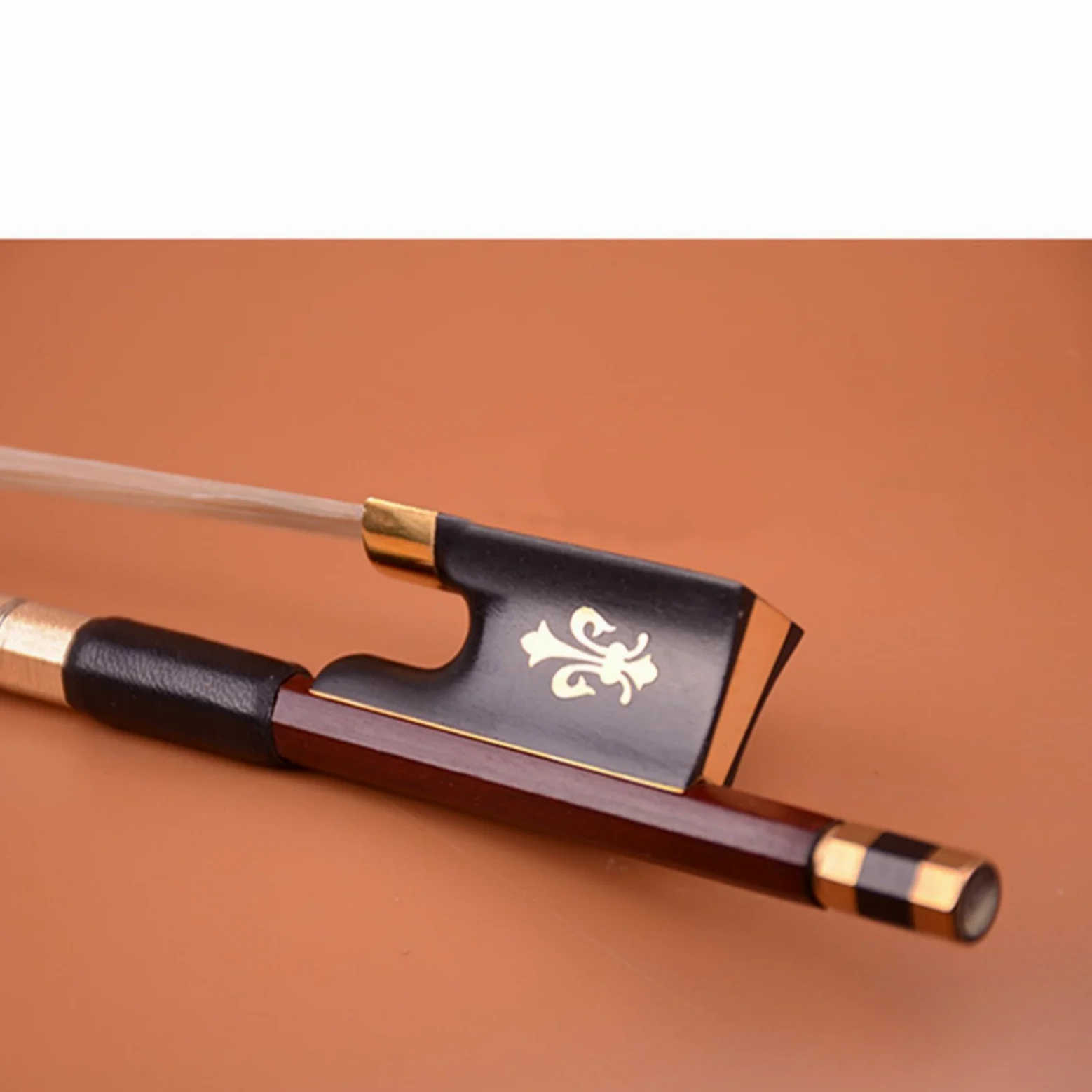 Arco Violino Arco da violino misura 4/4 arco rotondo arco da violino per principianti arco ottagonale coda di cavallo mongola adulto(1/2 round bow)