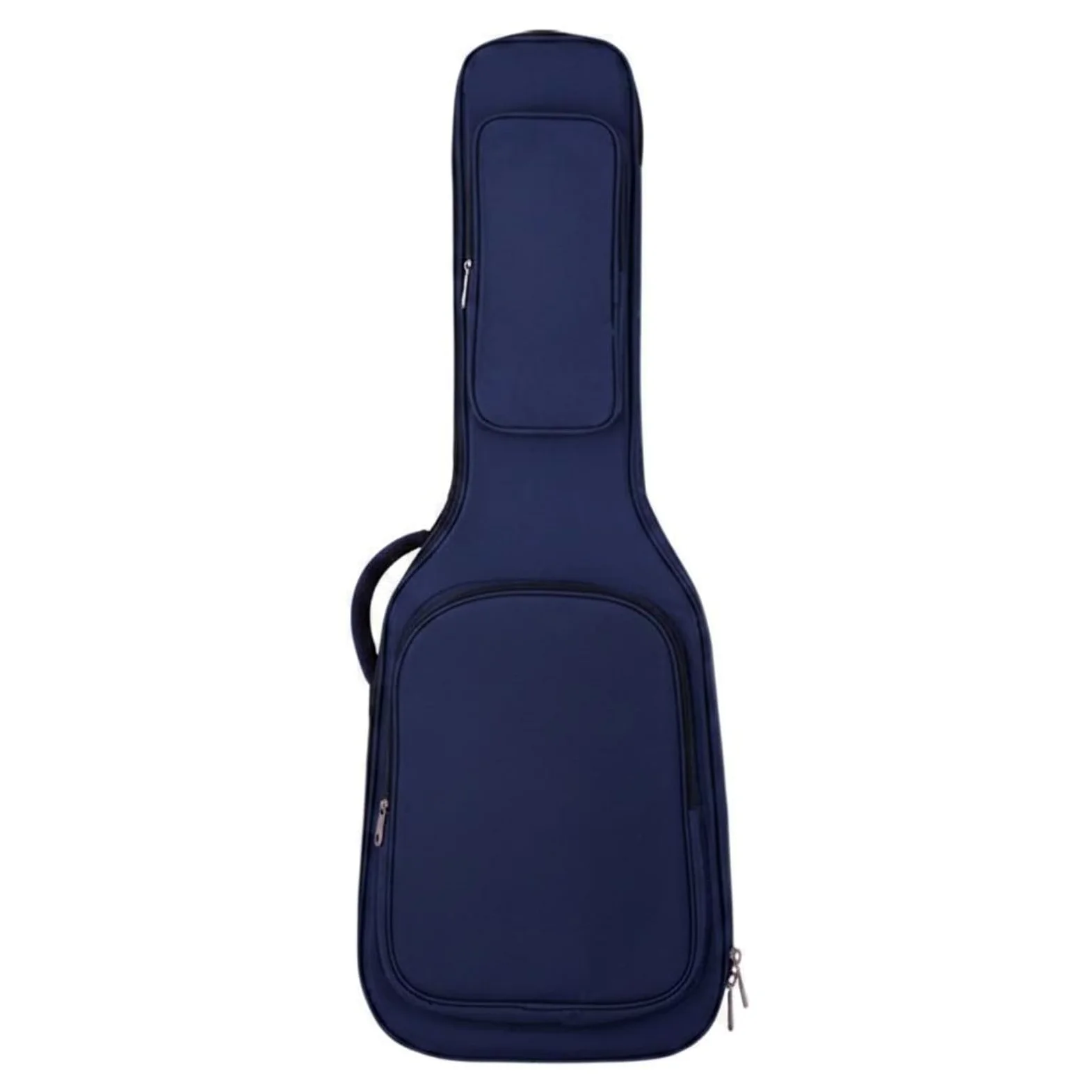 Zaino Chitarra Elettrica Custodia Borsa Astuccio Imbottito 25 Mm Materiale Oxford Idrorepellente Interno Morbido Tasche Multiple Maniglia Robusta