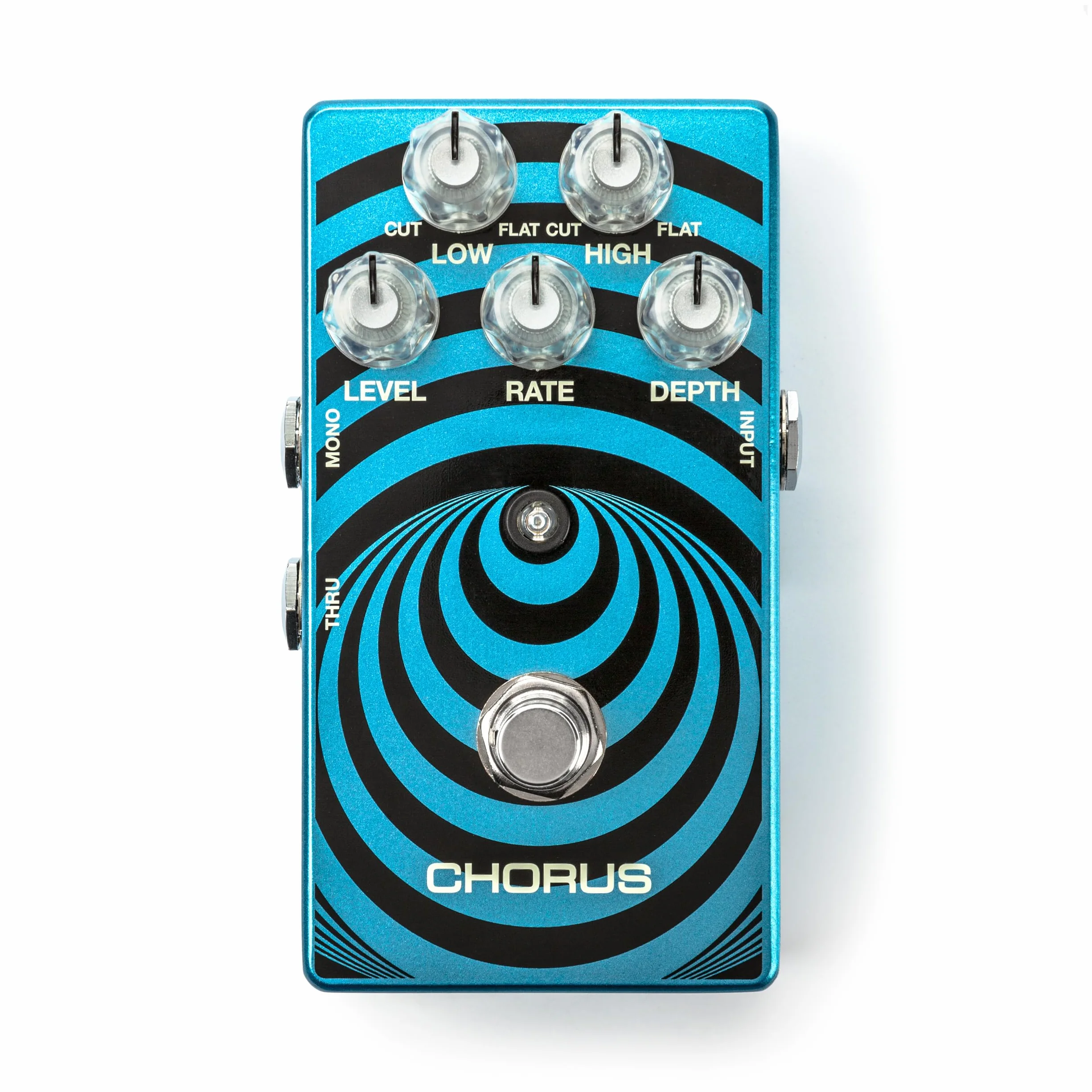 MXR - WA38 WYLDE AUDIO CHORUS, Pedale Chorus Collaborazione Dunlop e Zakk Wylde, Circuito Bucket-Brigade, Filtri High e Low Cut, Controlli Level, Rate e Depth