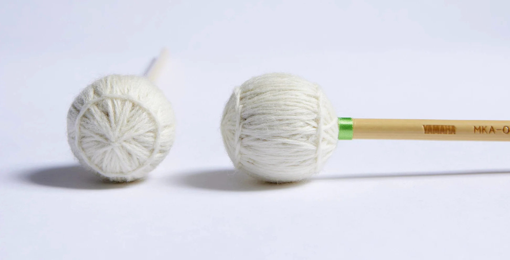 YAMAHA Mallet MKA 05 Battente per Marimba, Modello Keiko Abe Signature, in Rattan, Ø 30x23mm