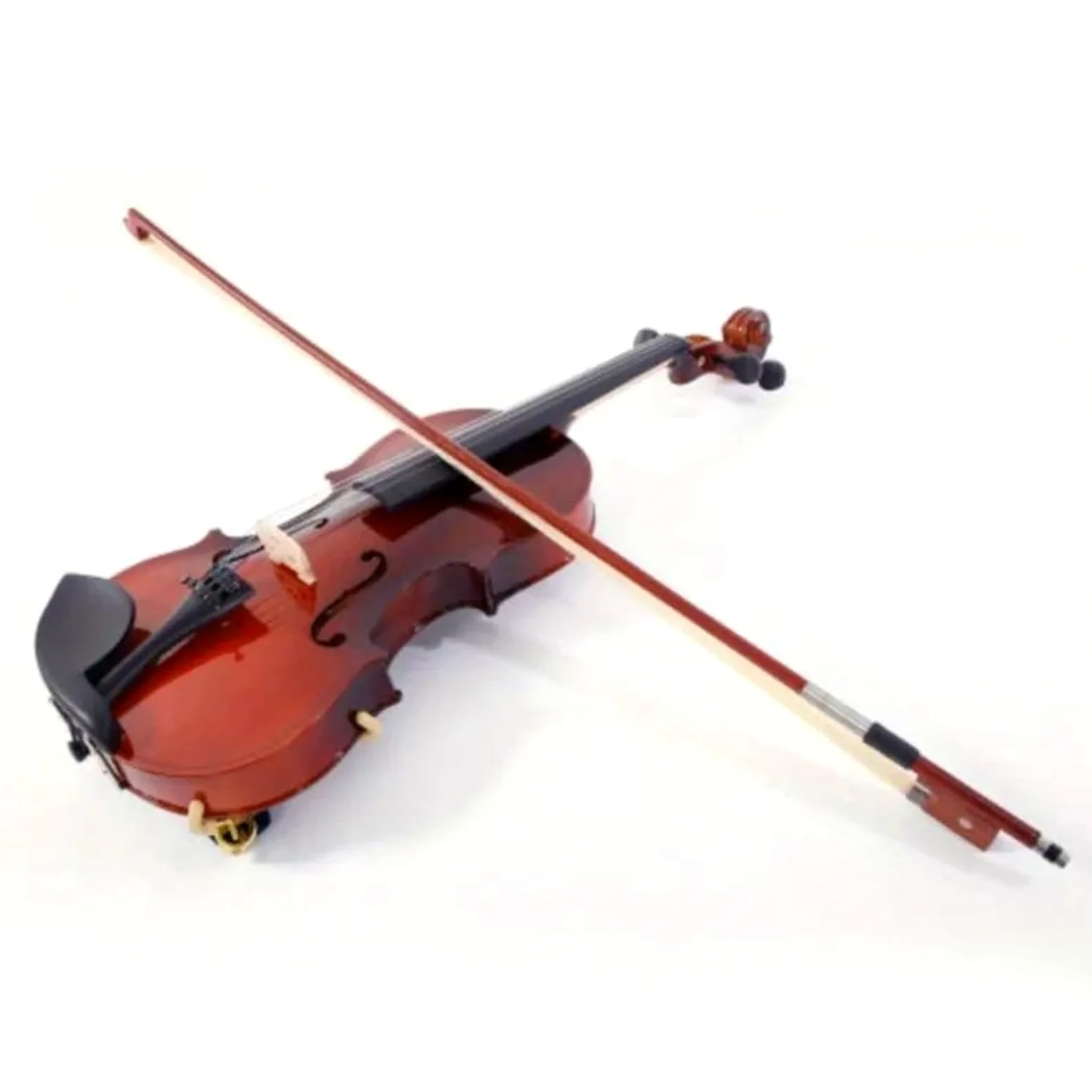 Violini Professionali Set Di Violino Acustico In Legno Massello Con Custodia Portatile E Archetto Adatto A Musicisti Tutti I Livelli Abilità