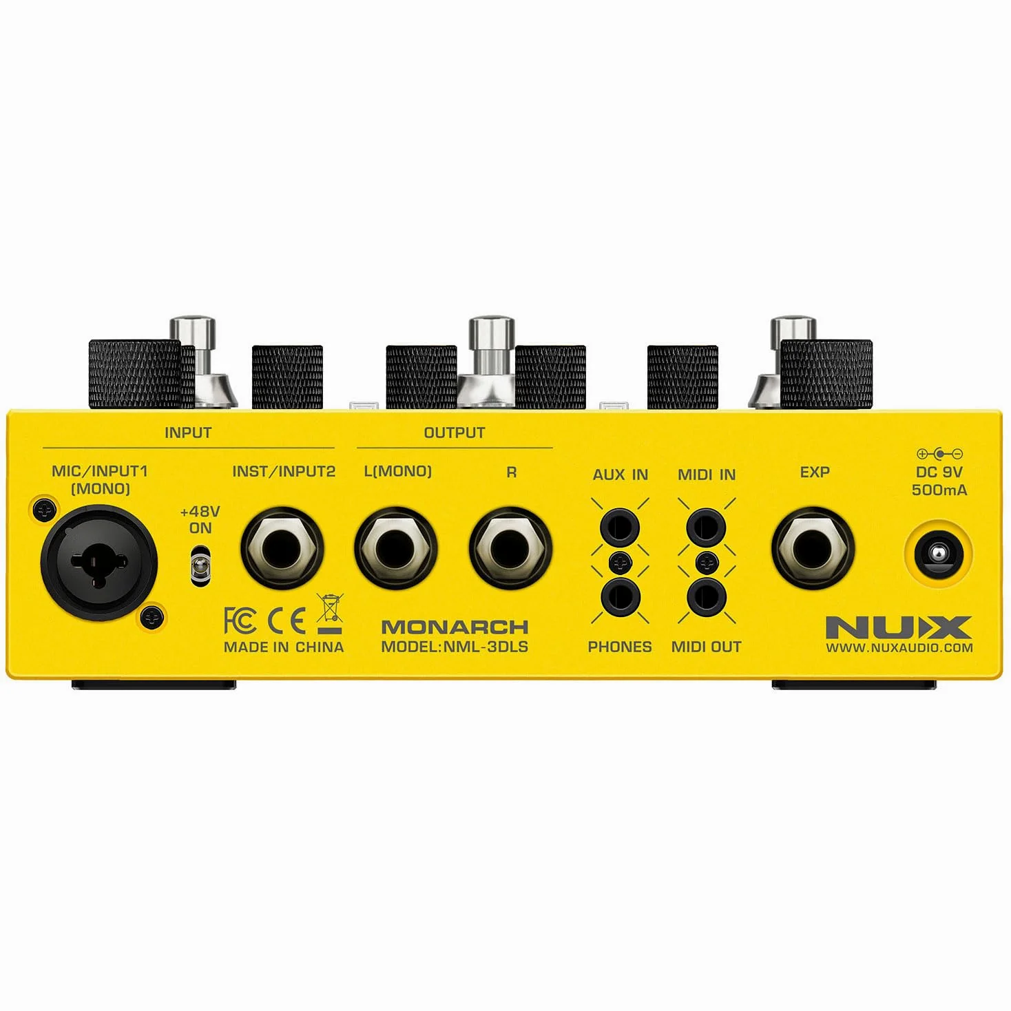 NU-X - Pedale Stereo Dual Loop | Looper Multi-Effetti per Chitarra, Basso e Voce con Drum Machine, Registrazione USB, MIDI e Footswitch per Performance dal Vivo