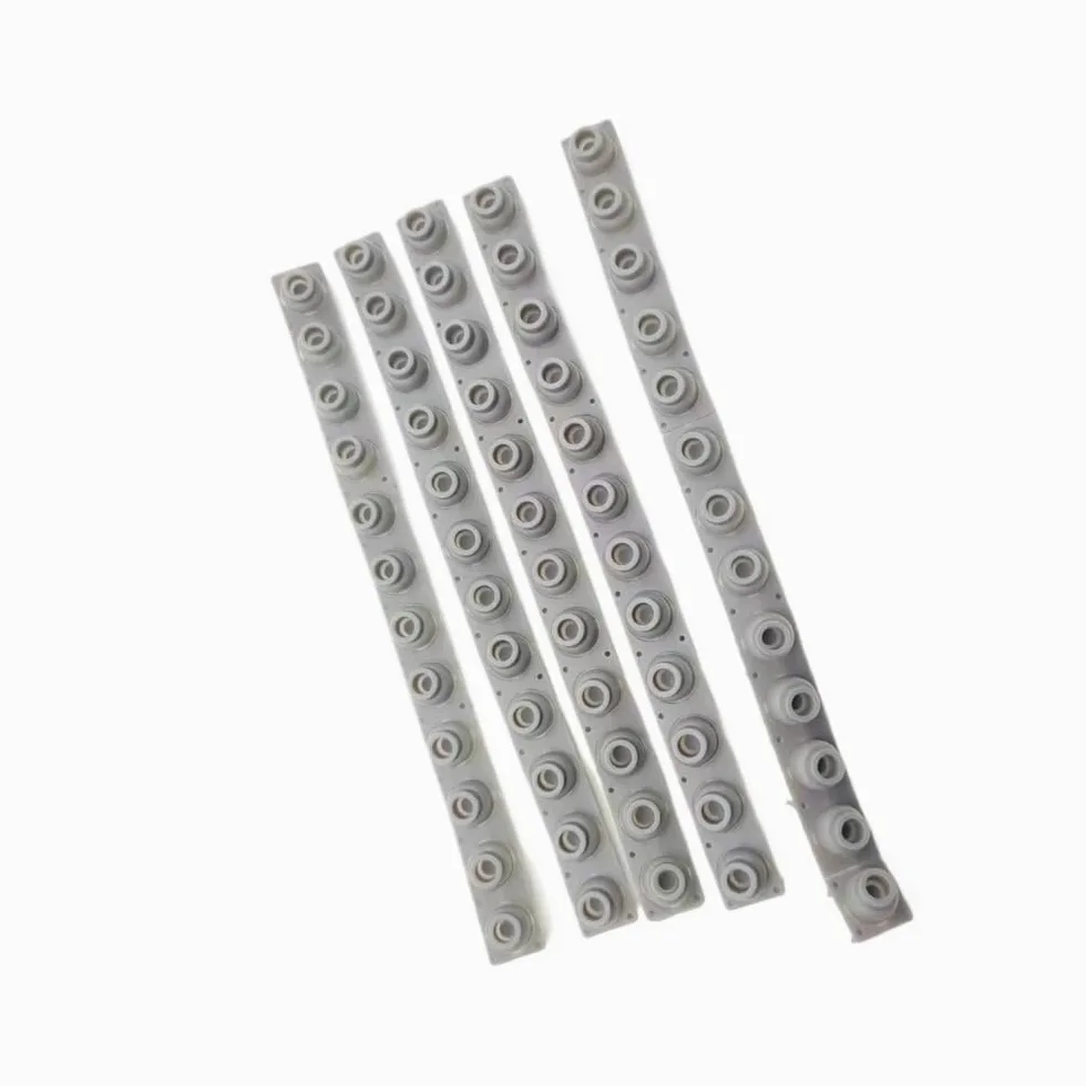 Striscia di contatto in gomma for tasti del pianoforte a 12 note for C-asi*o CTK-720 CTK700 CTK710(5 pieces)