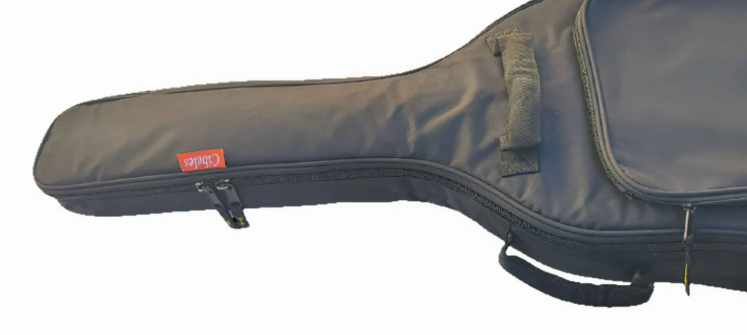 cibeles Custodia per chitarra classica e fenicottero, con imbottitura da 15 mm, Nero , Custodia per chitarra