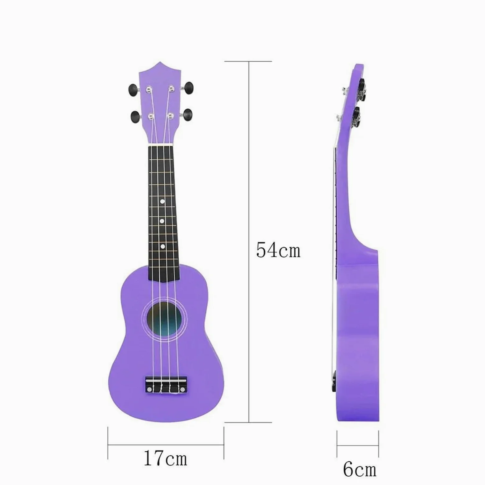 Ukulele Per Principianti Mini Strumento In Tiglio Viola Per Chitarra A Quattro Corde Ukulele Da 21 Pollici Adatto Ai Principianti