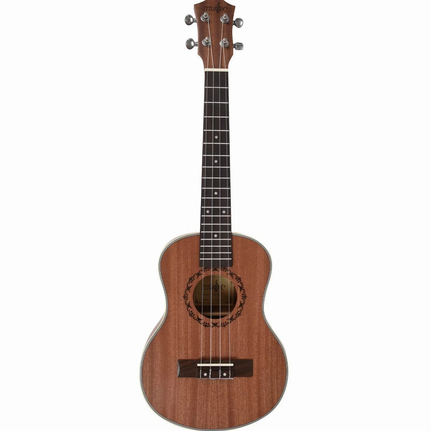 Tenore Acustico Elettrico Ukulele 26 Pollici Chitarra 4 Corde Ukulele Fatto A Mano Chitarrista in Legno di Mogano