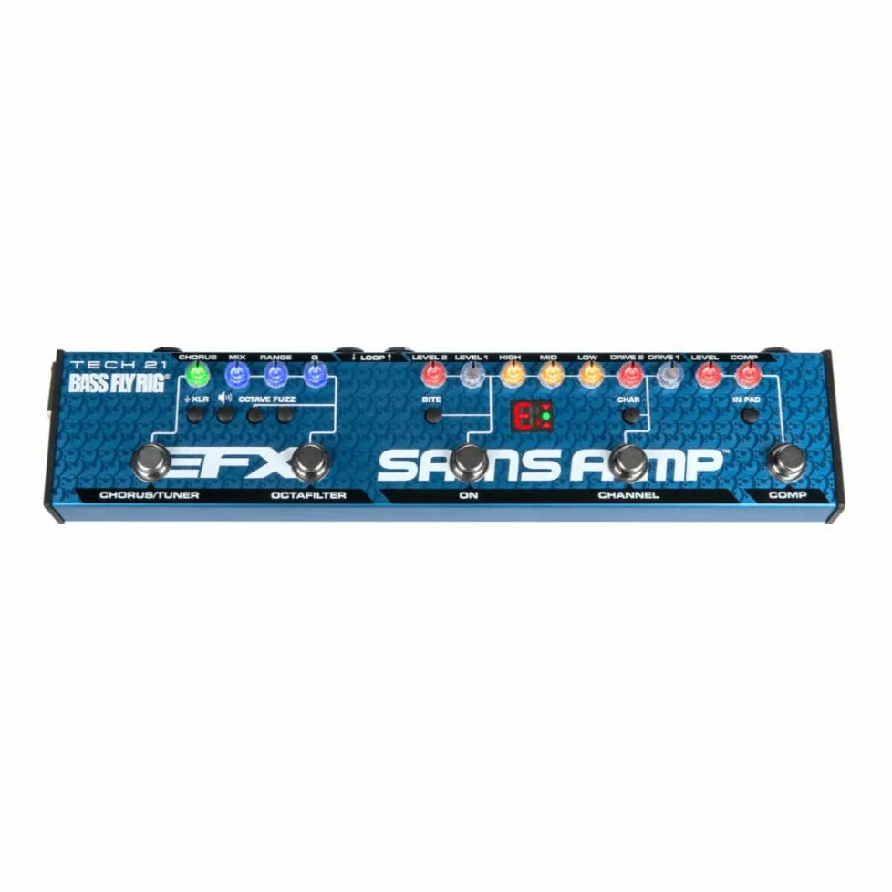 Tech 21 Bass Fly Rig v2 Bass - Pedale multi-effetto