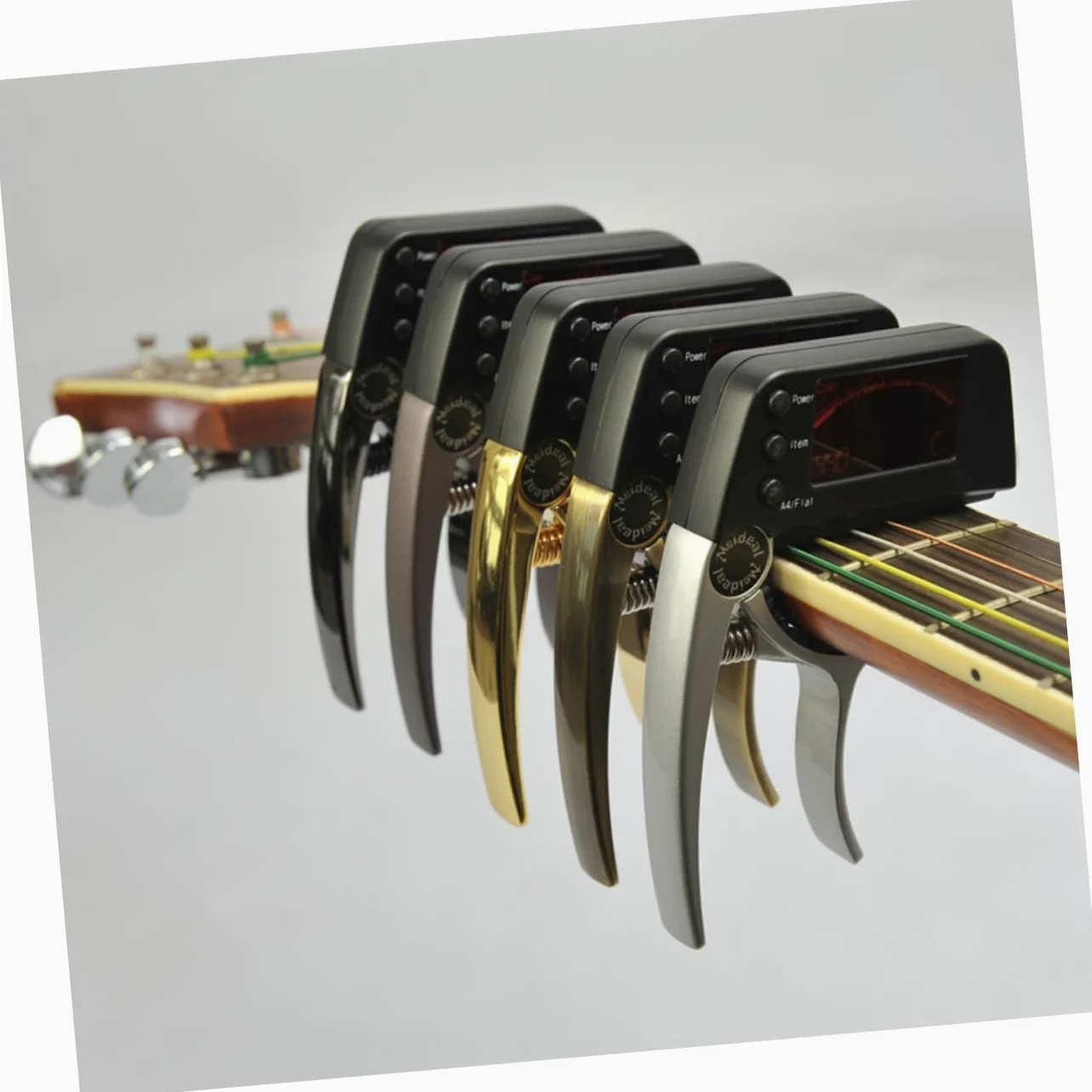 HEMOTON Accordatore Per Chitarra 2 in 1 Digitale Lcd Per Chitarra Acustica/elettrica Ukulele Banjo Con Clip E Display Luminoso