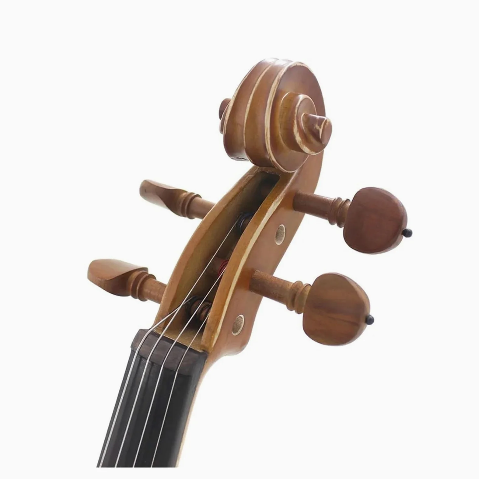 violino Violino acustico in legno massello 4/4 con custodia corde per arco poggiaspalla e accordatore